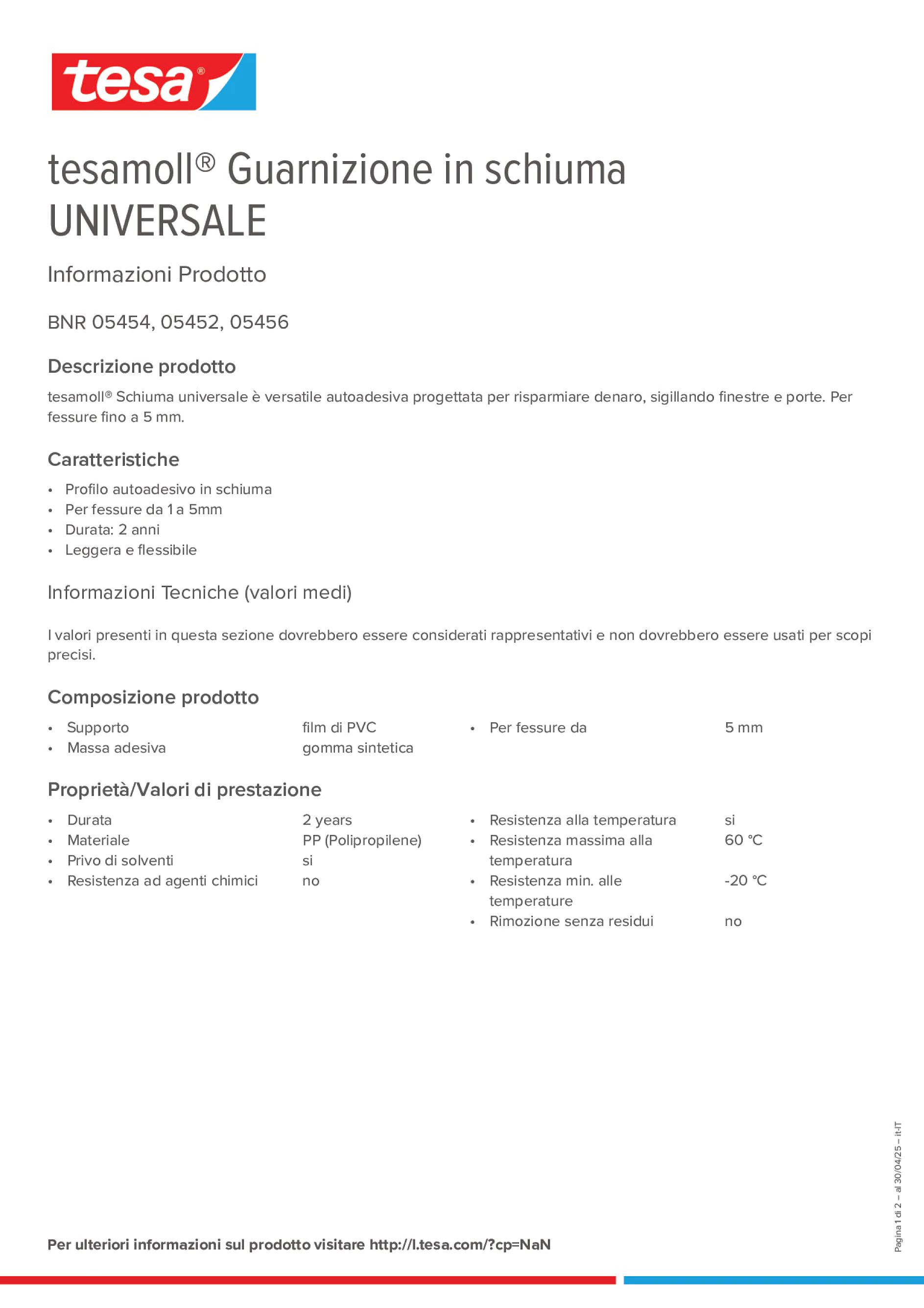 Product information_tesamoll® 55604_it-IT