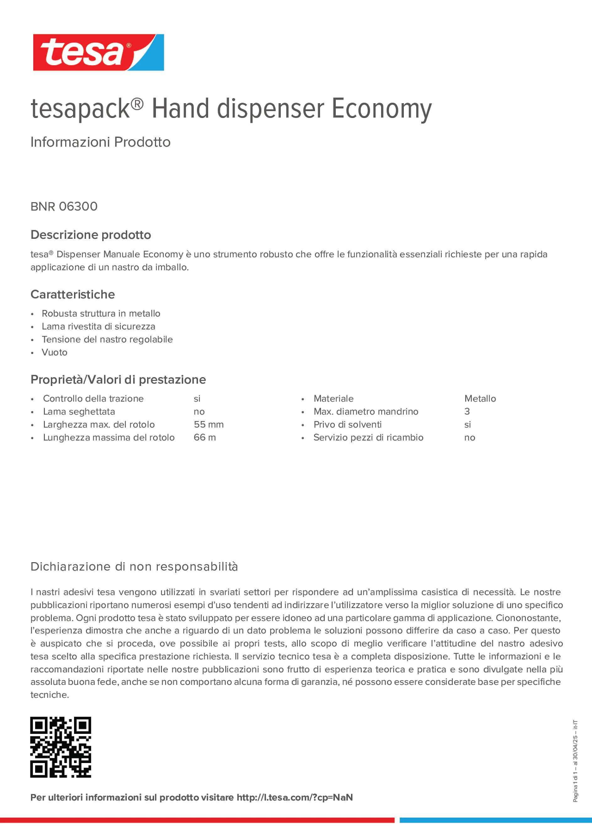 Product information_tesapack® 06300_it-IT