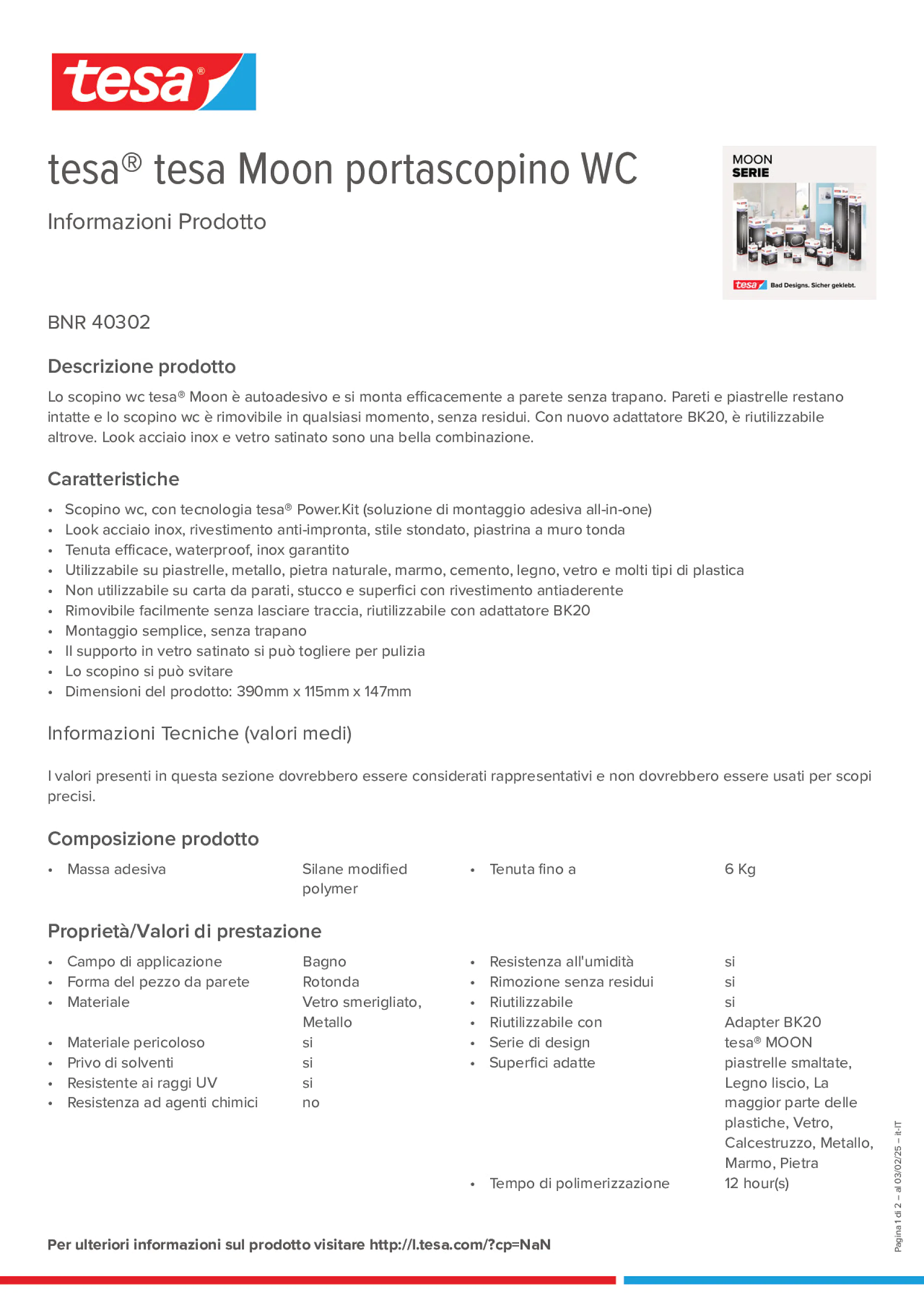 Product information_tesa® 40302_it-IT