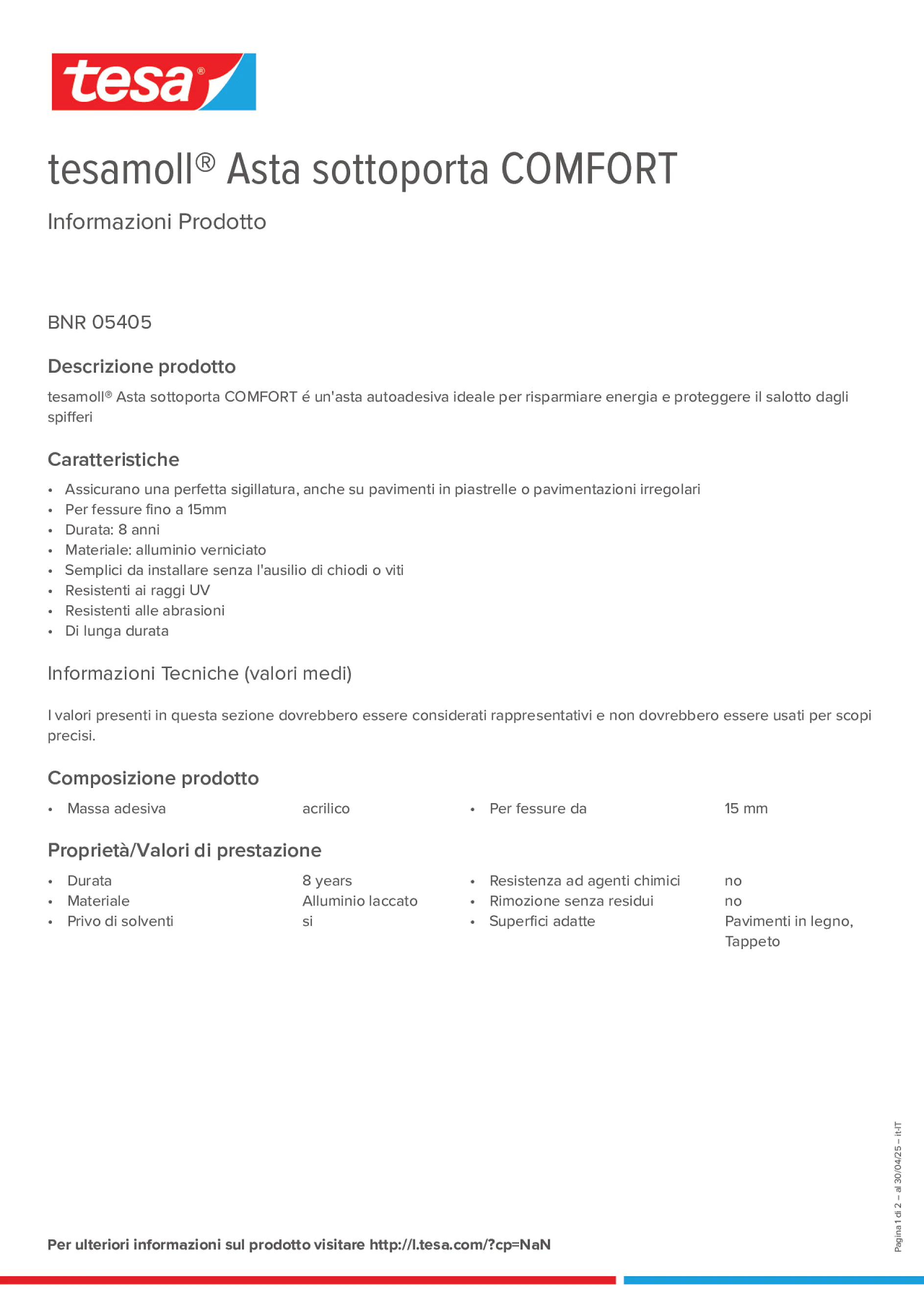 Product information_tesamoll® 05405_it-IT