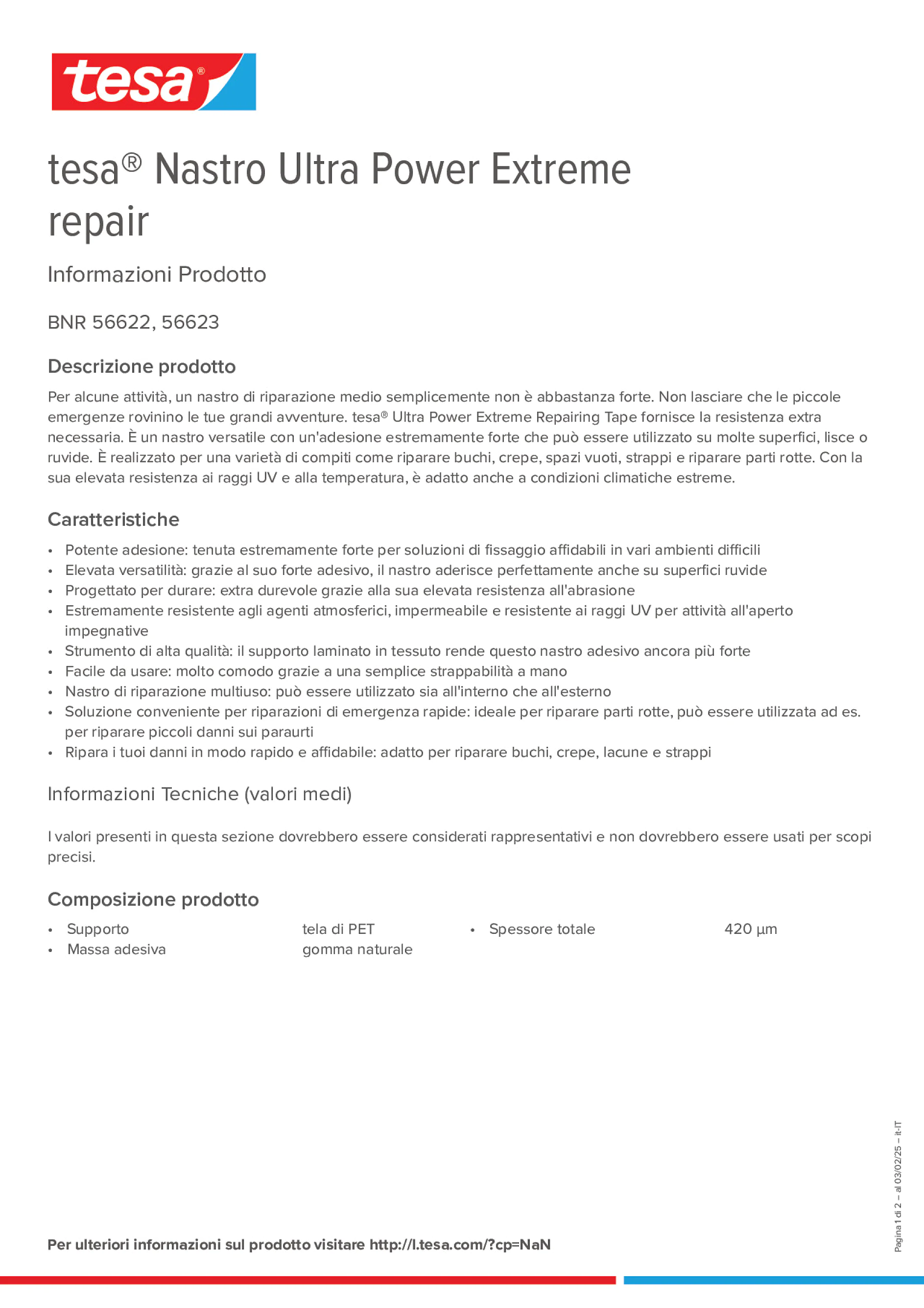Product information_tesa® 56622_it-IT