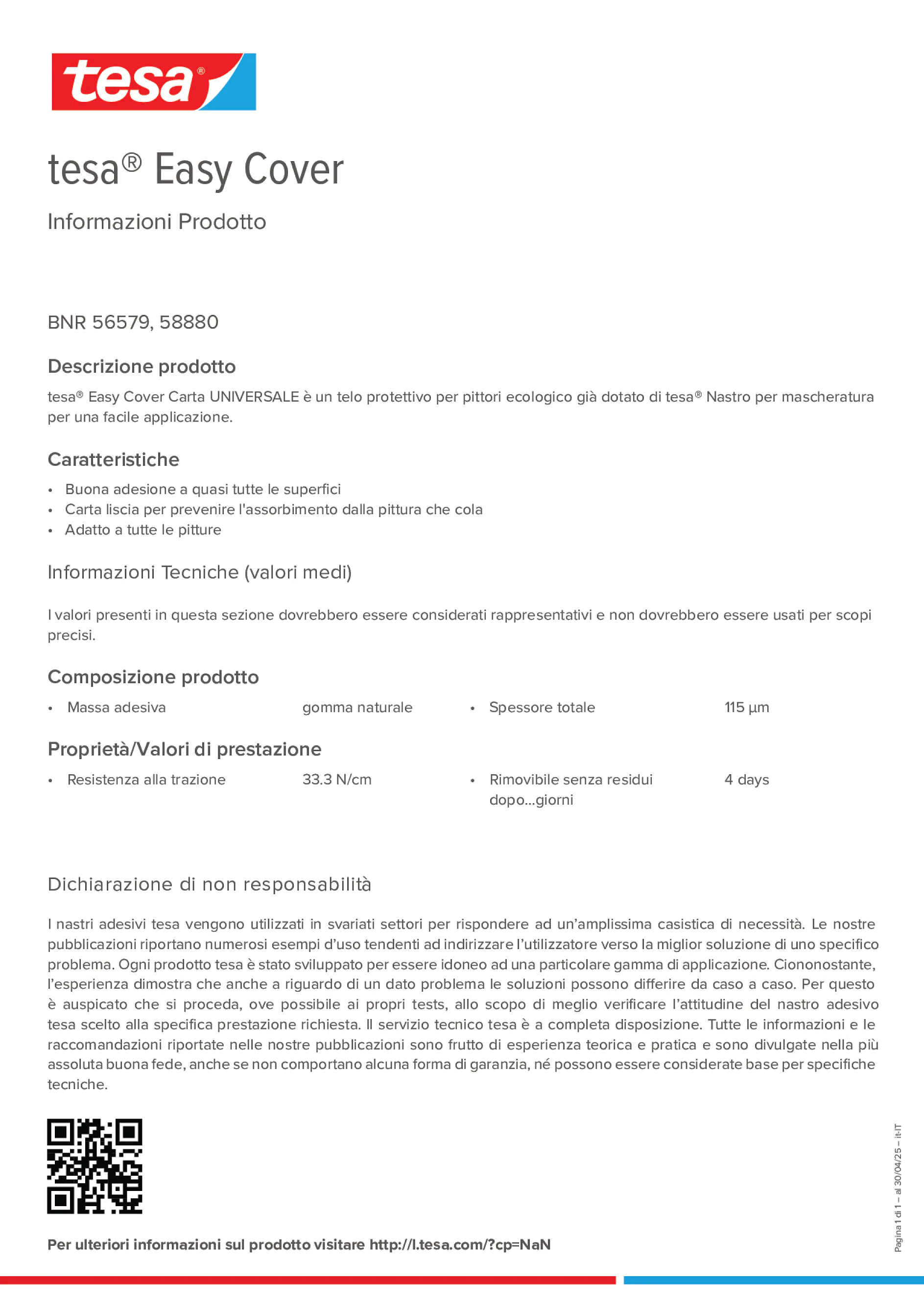 Product information_tesa® Easy Cover 58880_it-IT