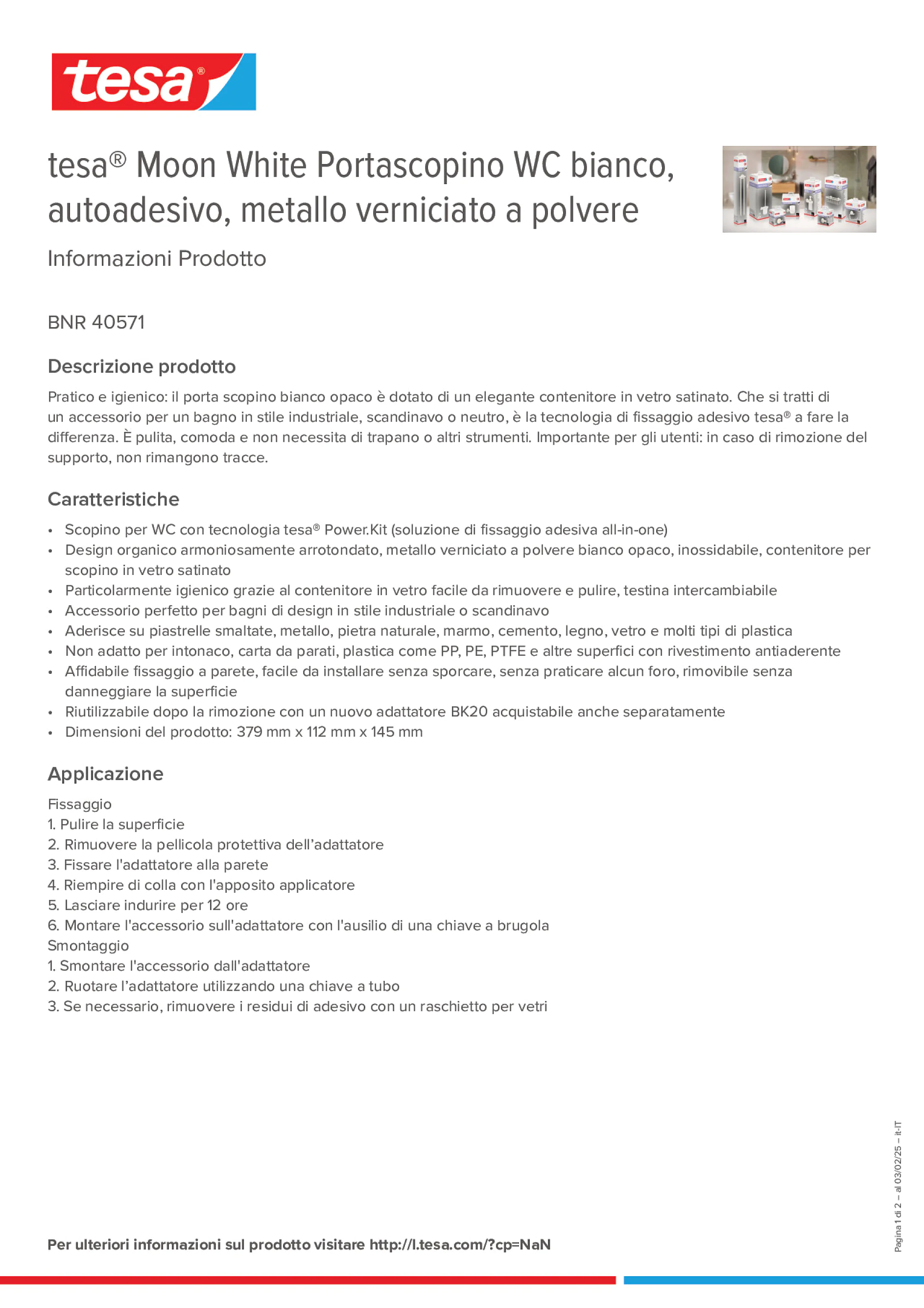 Product information_tesa® 40571_it-IT