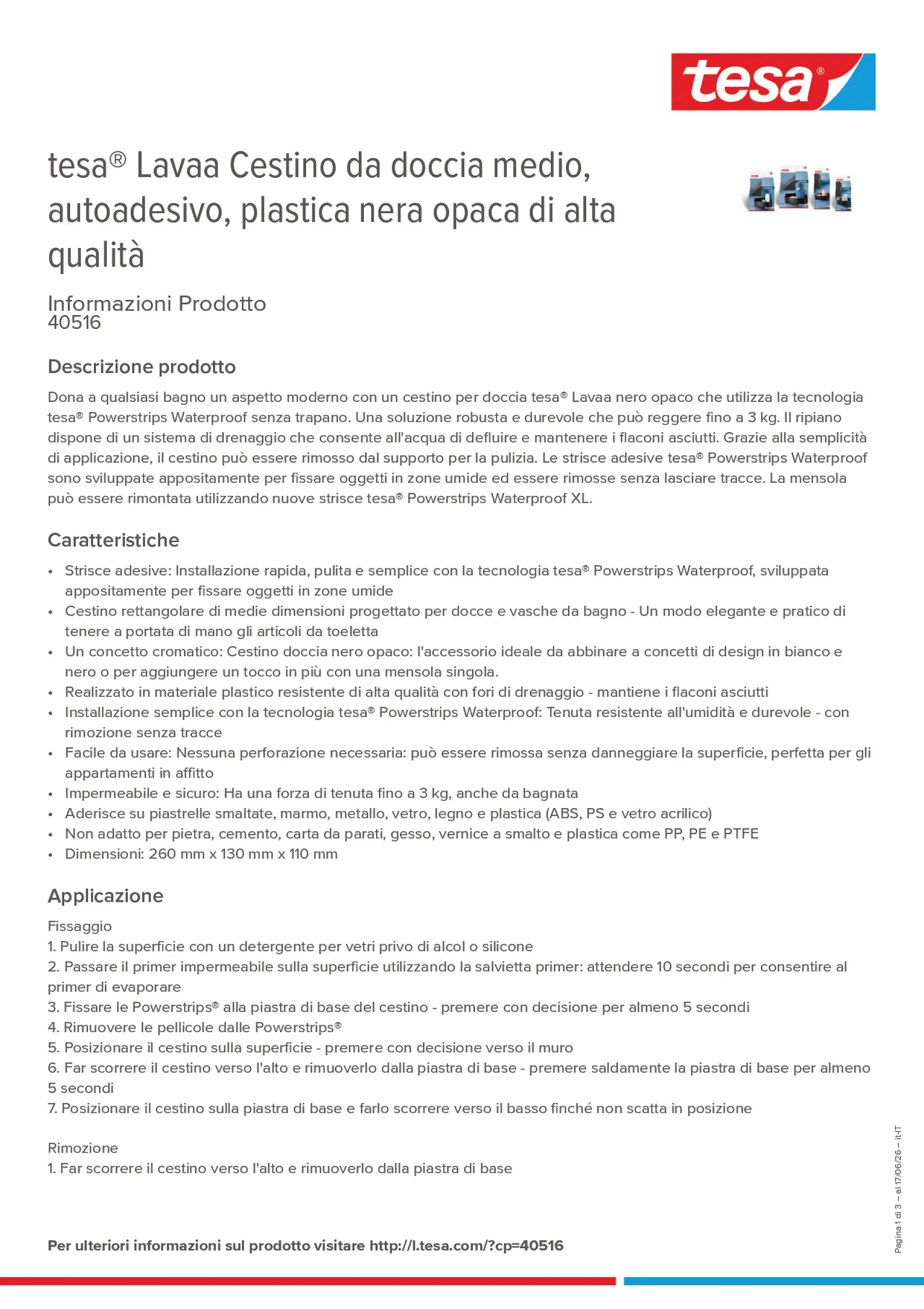 Product information_tesa® 40516_it-IT