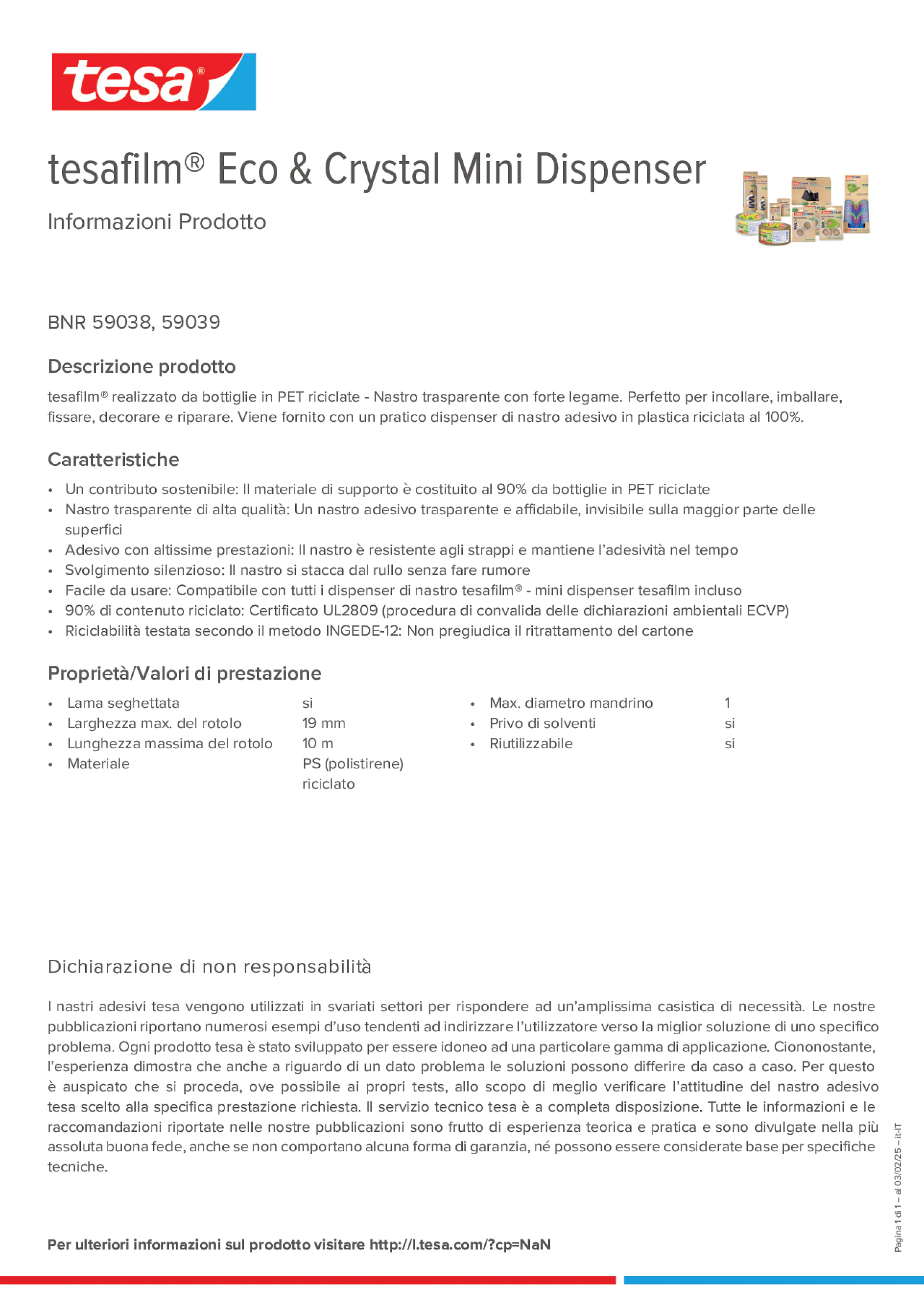 Product information_tesafilm® 59038_it-IT