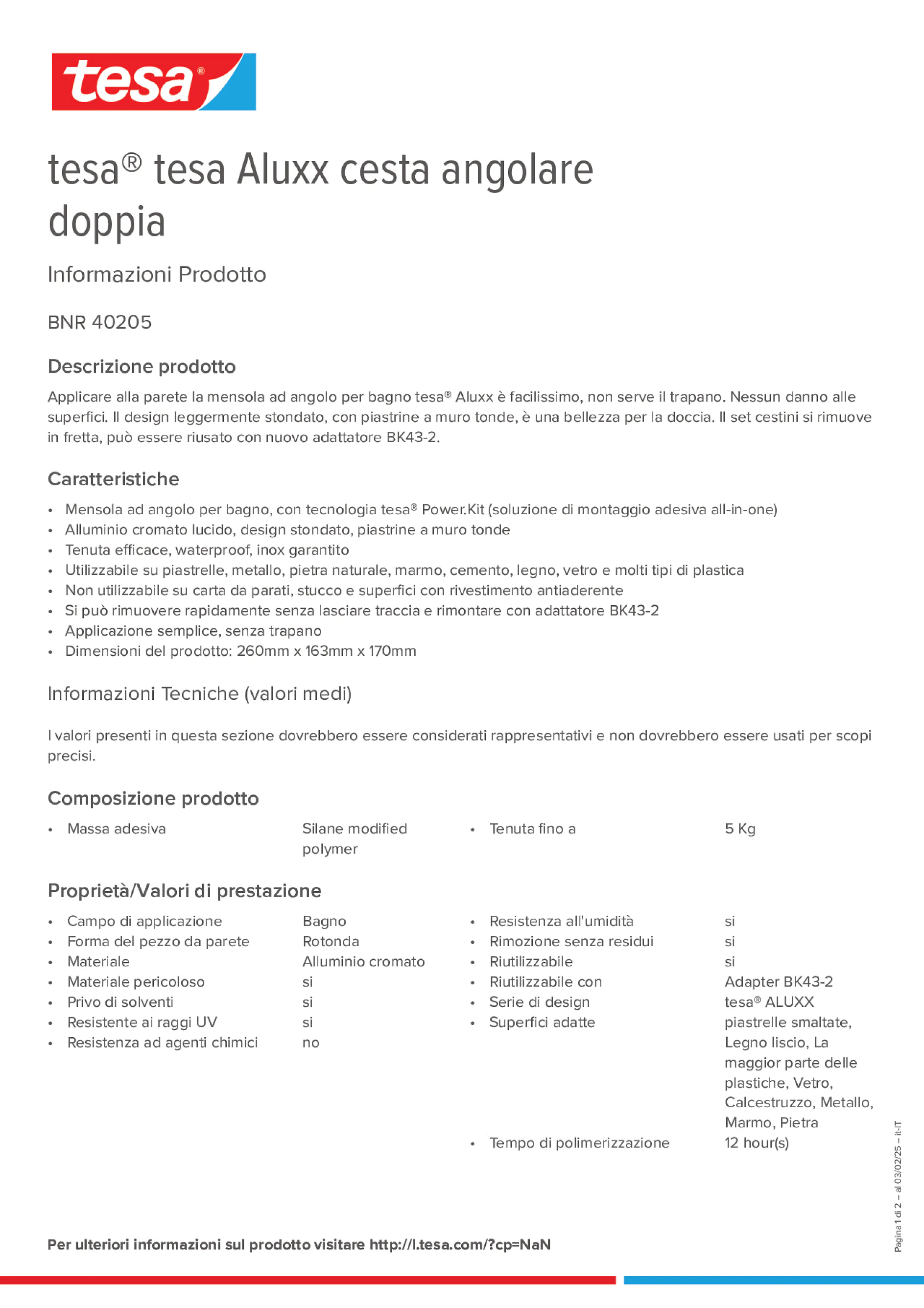 Product information_tesa® 40205_it-IT
