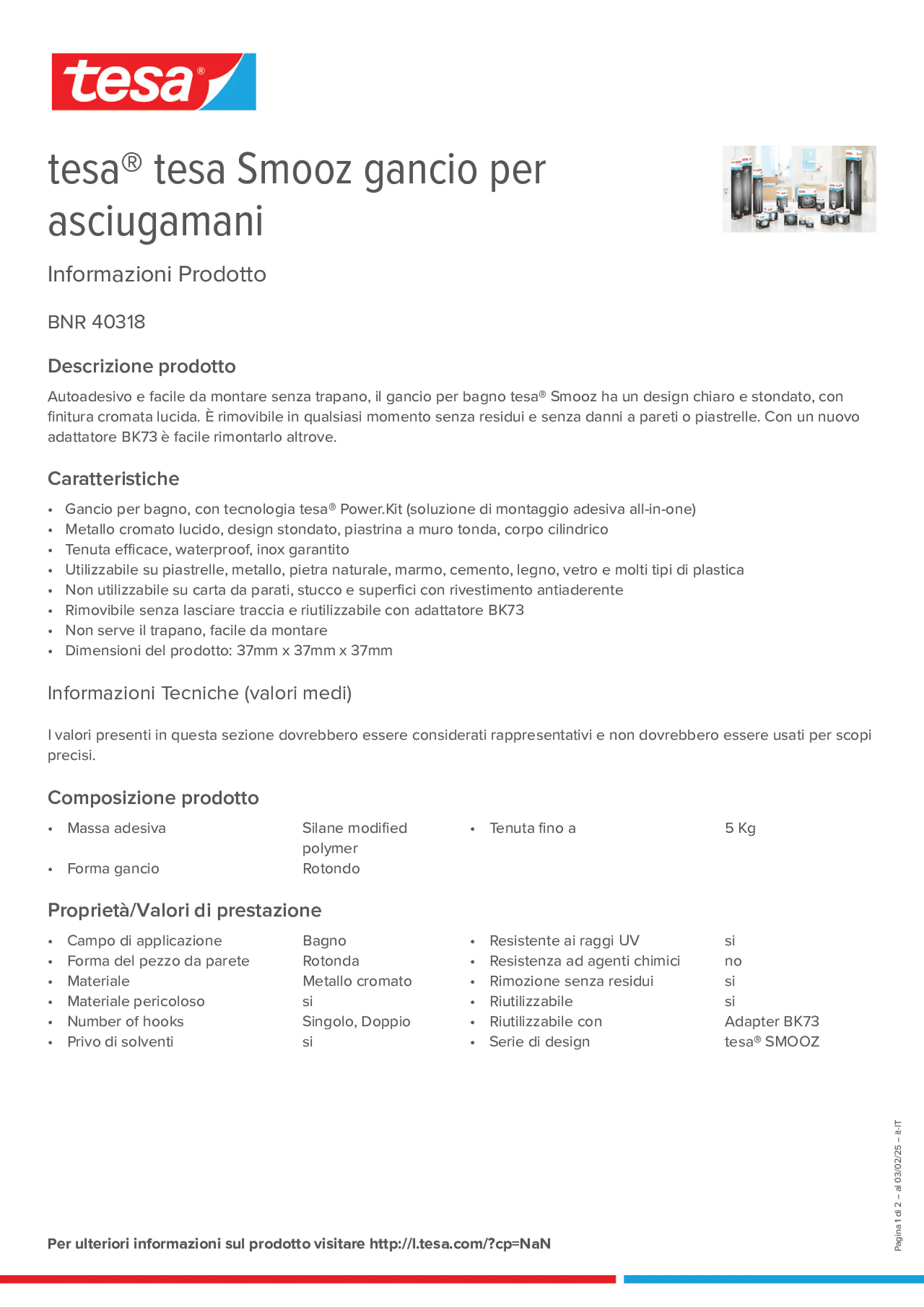 Product information_tesa® 40318_it-IT