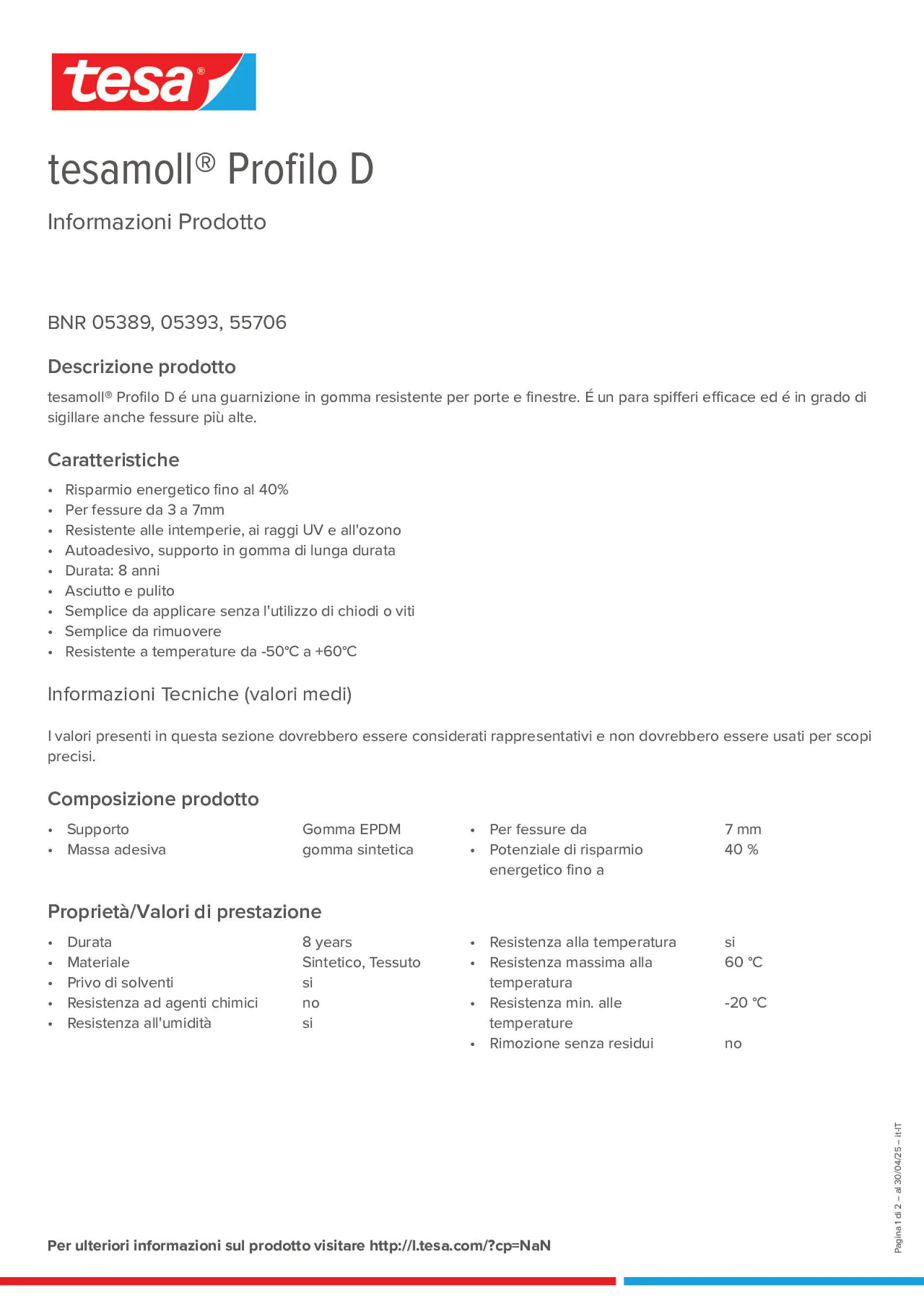 Product information_tesamoll® 5393_it-IT