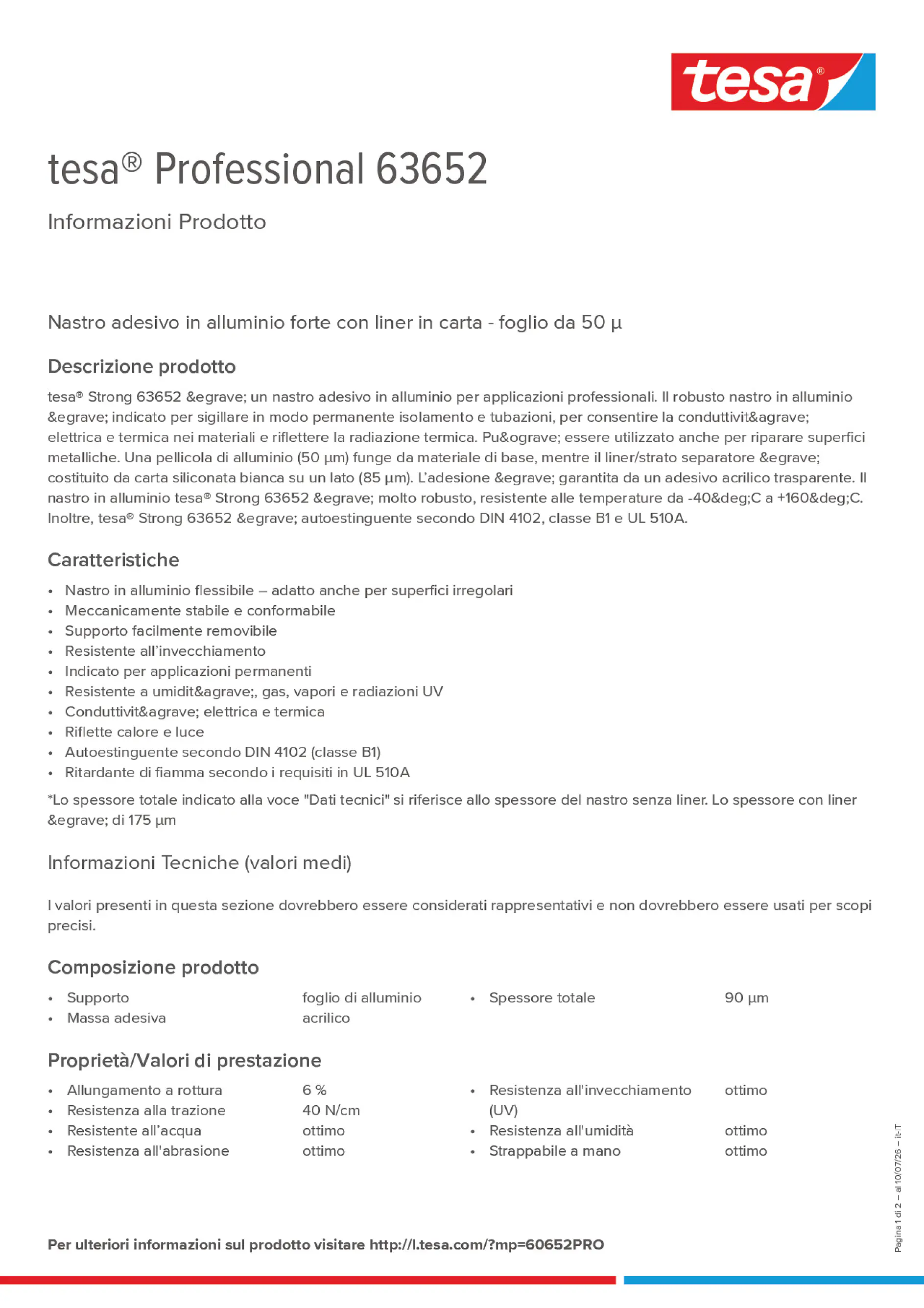 Product information_tesa® Professional 63652_it-IT