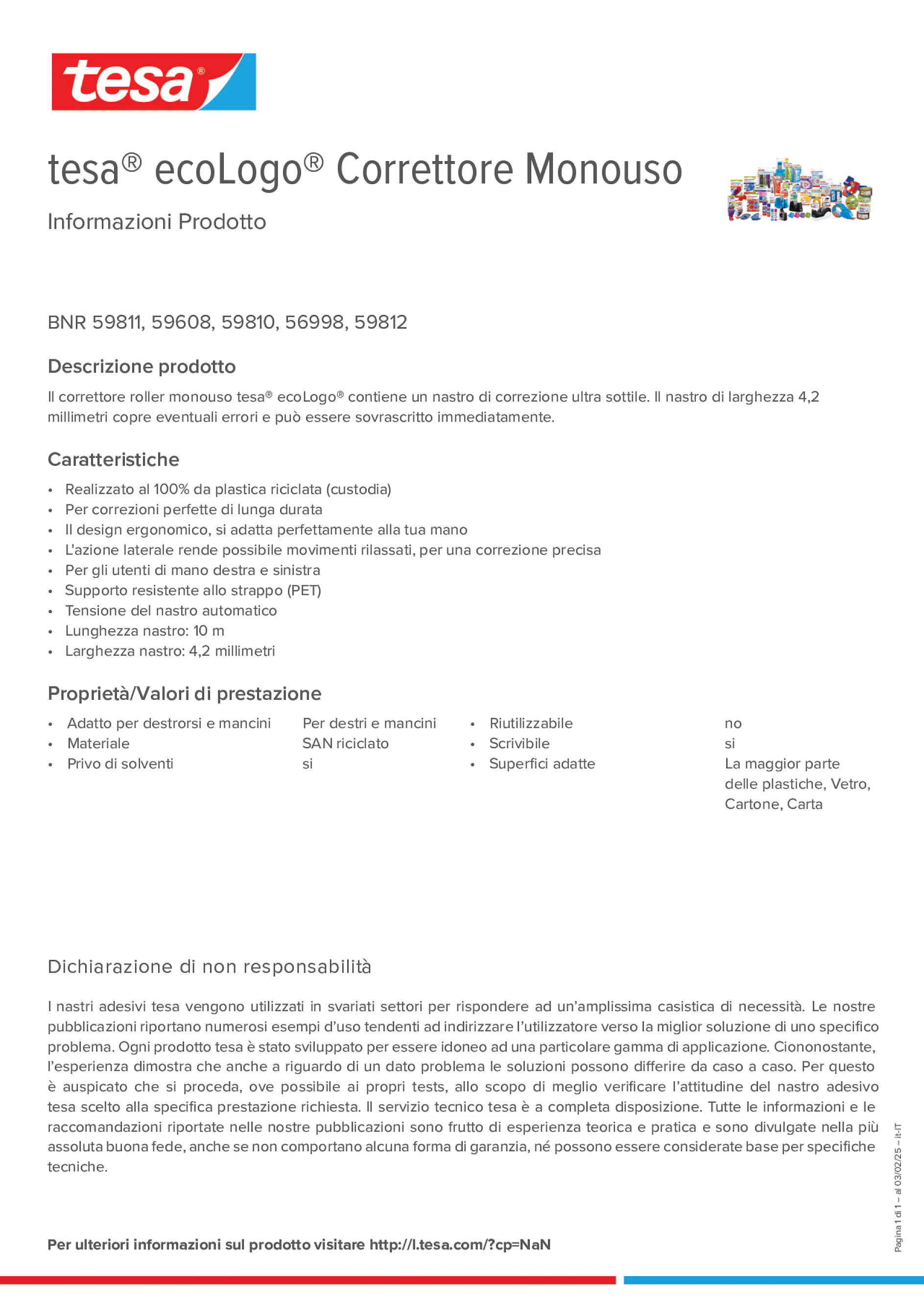 Product information_tesa® 56998_it-IT