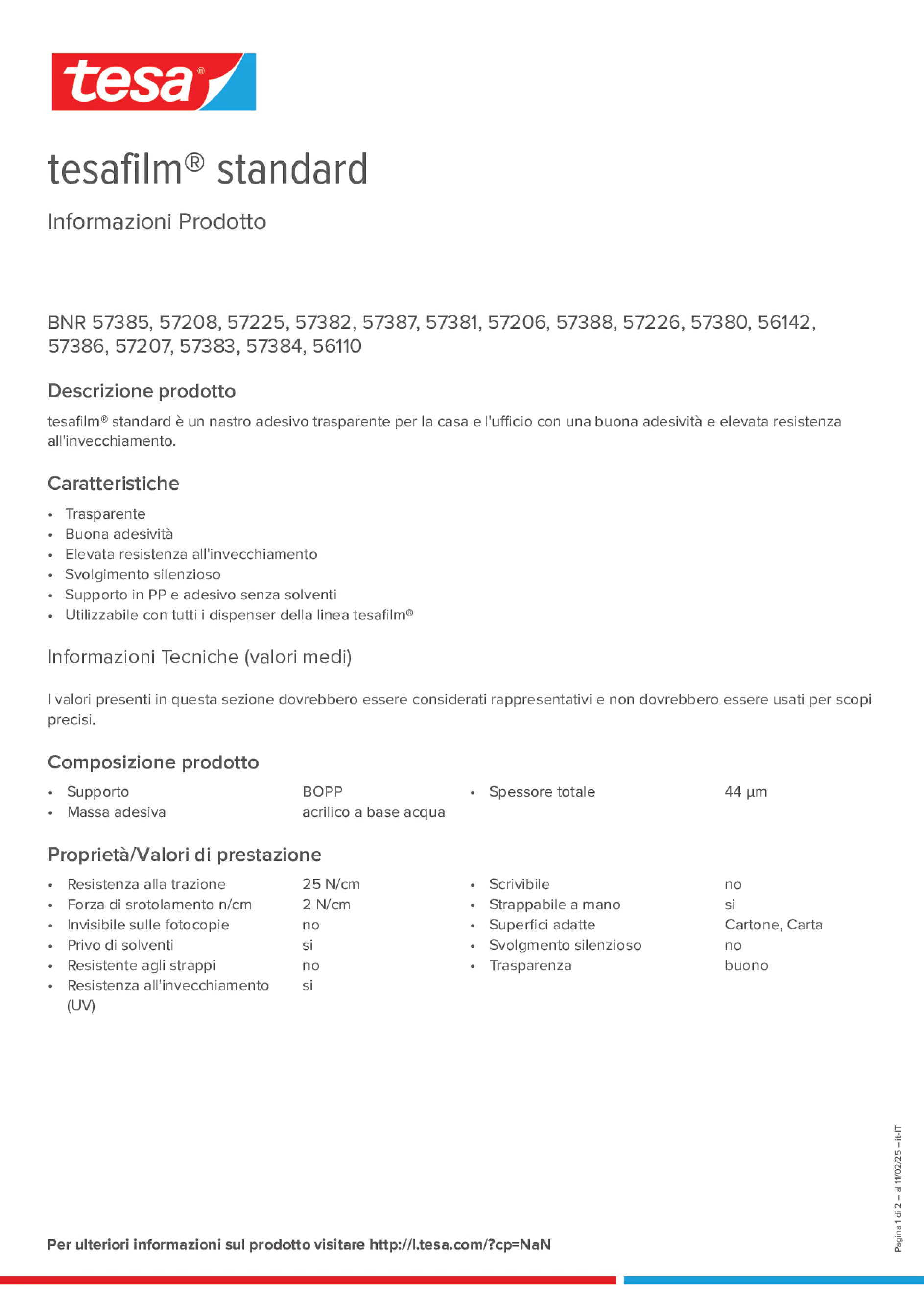 Product information_tesafilm® 57226_it-IT