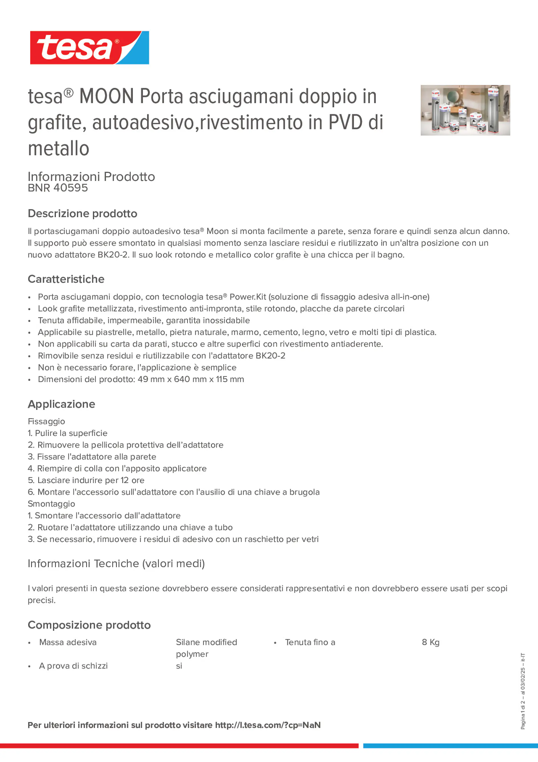 Product information_tesa® 40595_it-IT