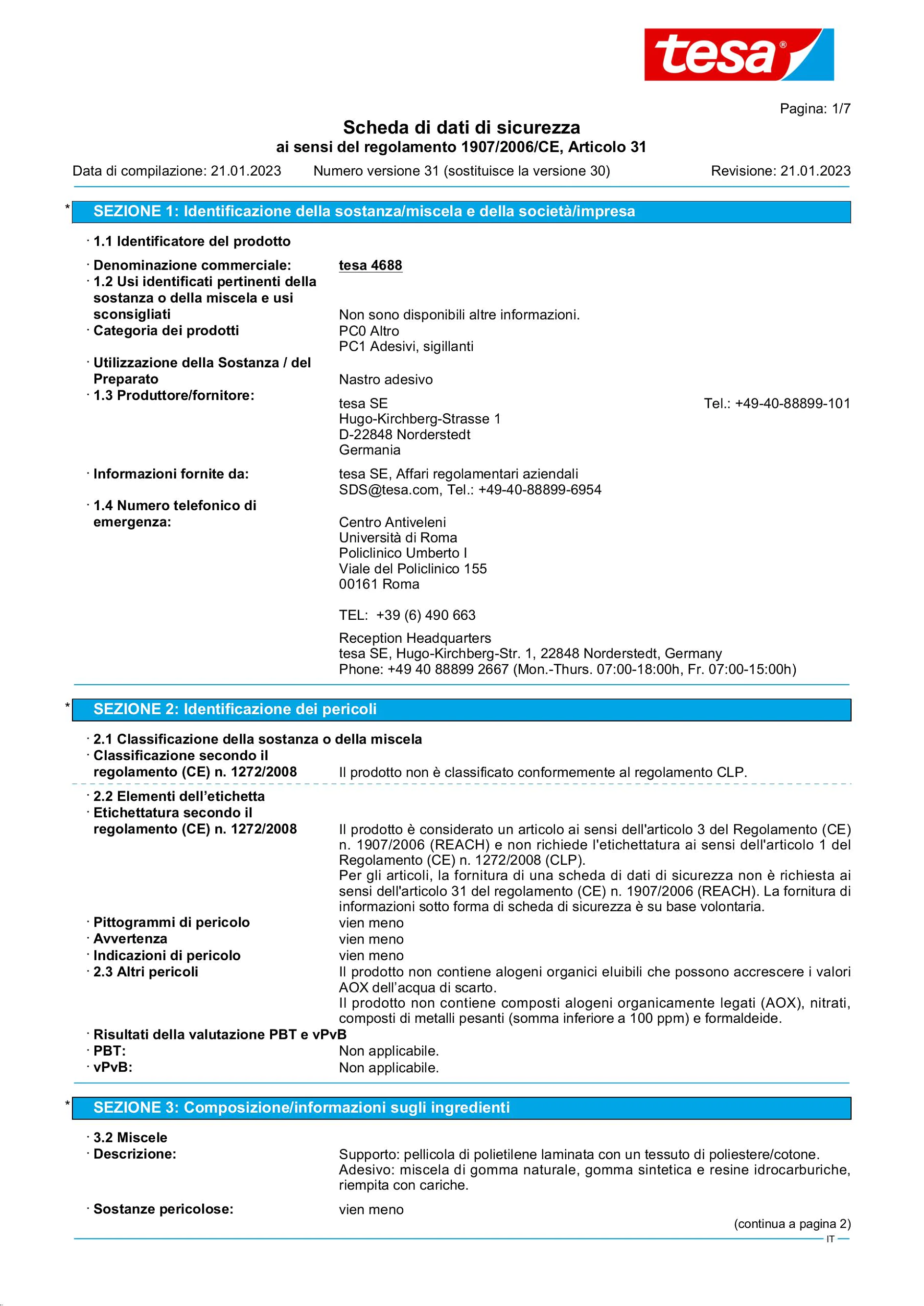 Safety data sheet_tesa® 04688_it-IT_v31