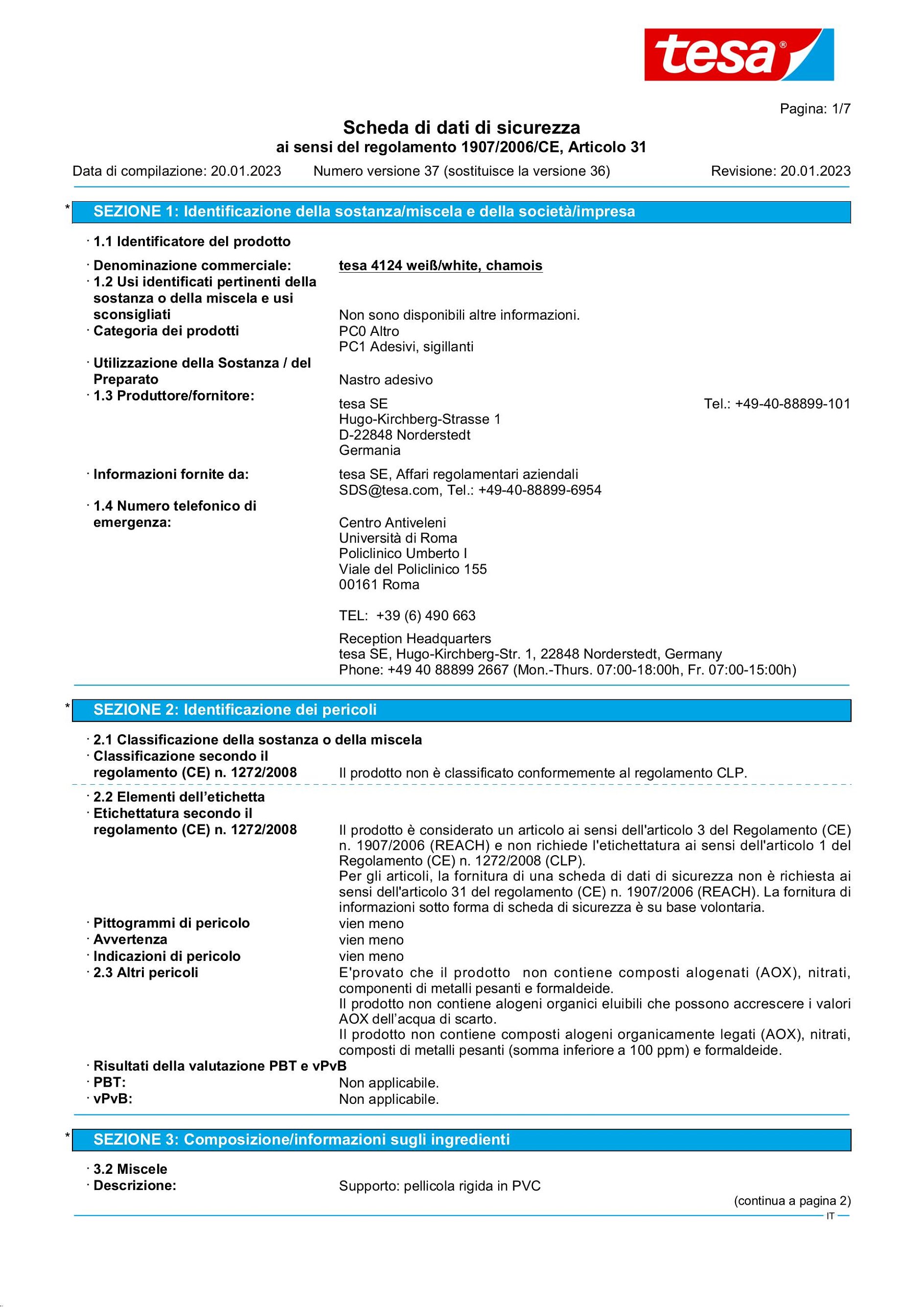 Safety data sheet_tesa® Professional 04124_it-IT_v37