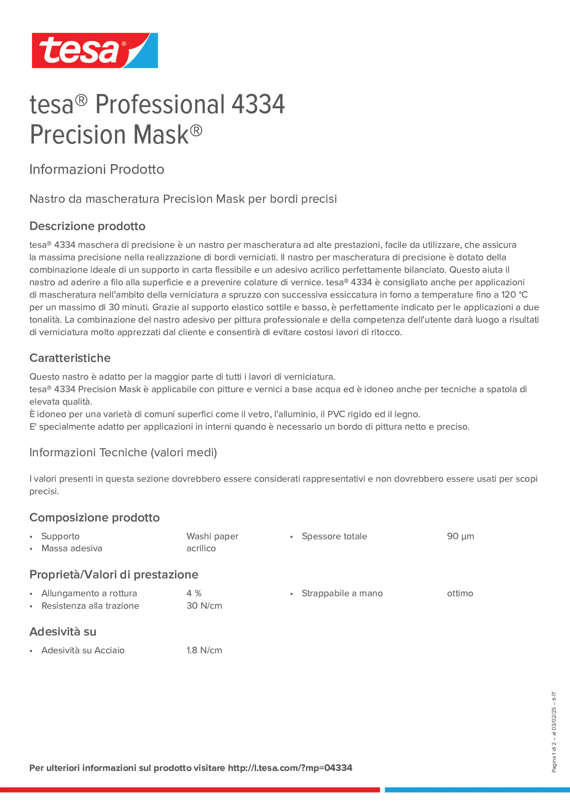 Product information_tesa® Professional 04334_it-IT