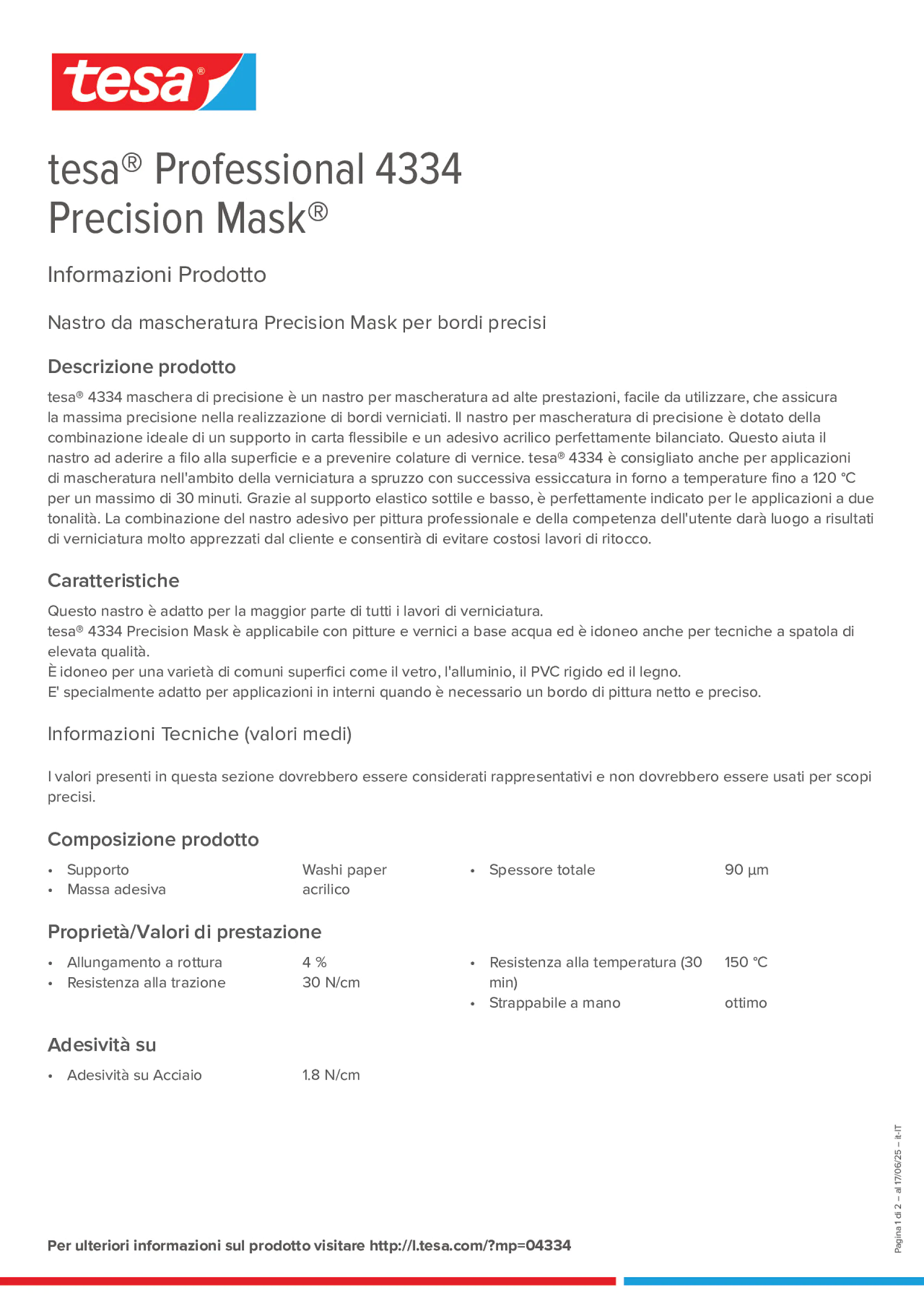 Product information_tesa® Professional 04334_it-IT