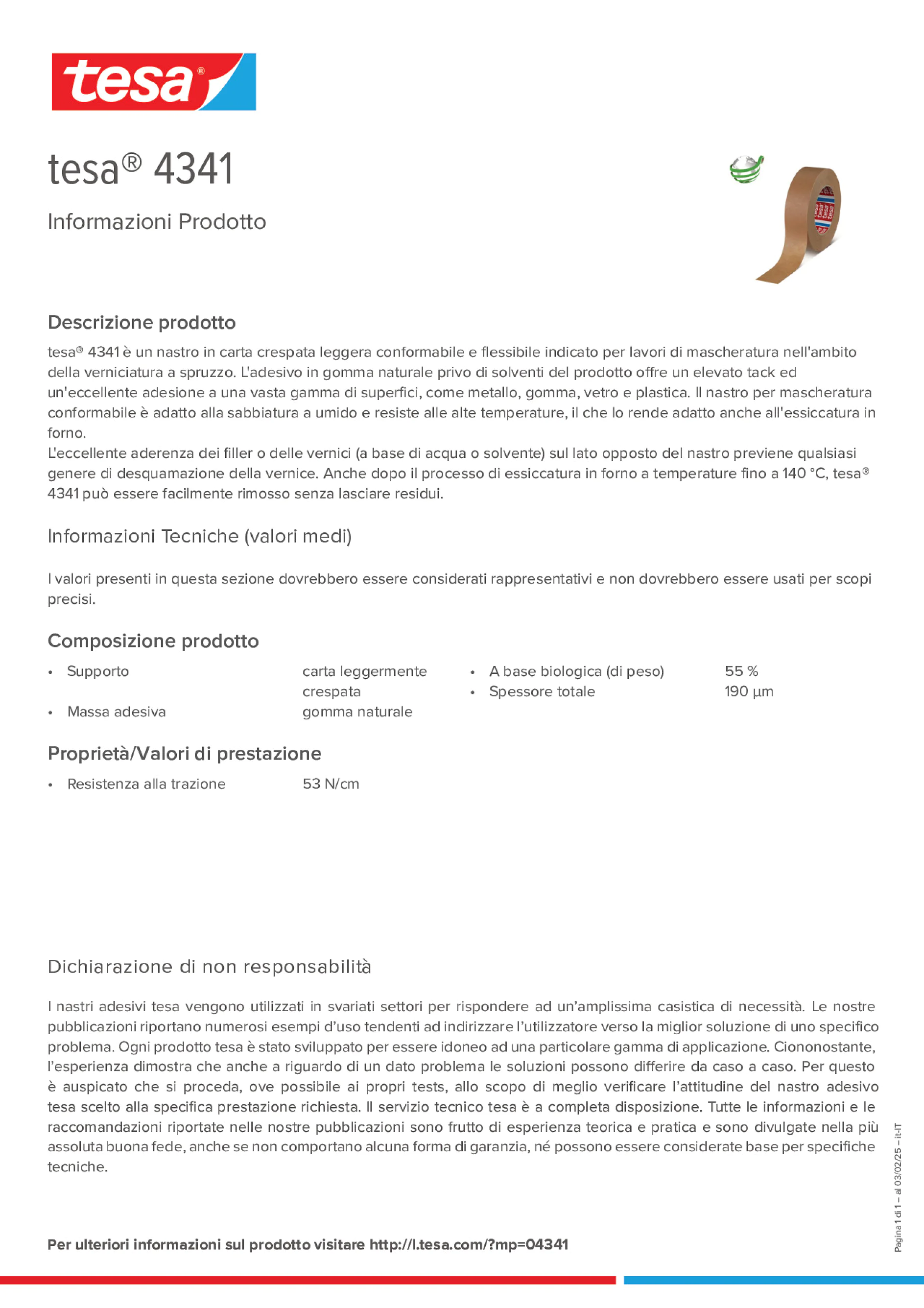 Product information_tesa® 4341_it-IT