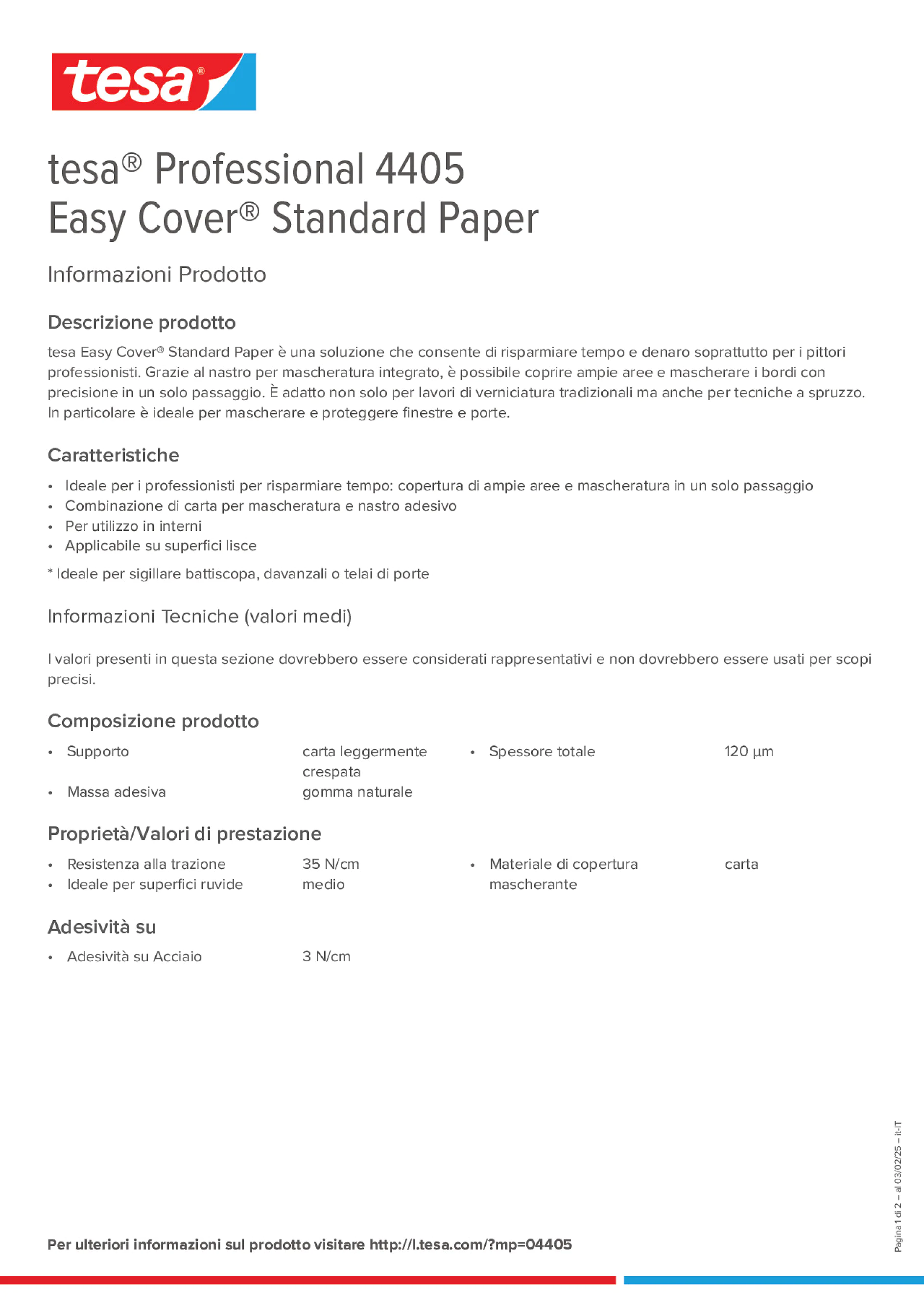 Product information_tesa® Professional 04405_it-IT