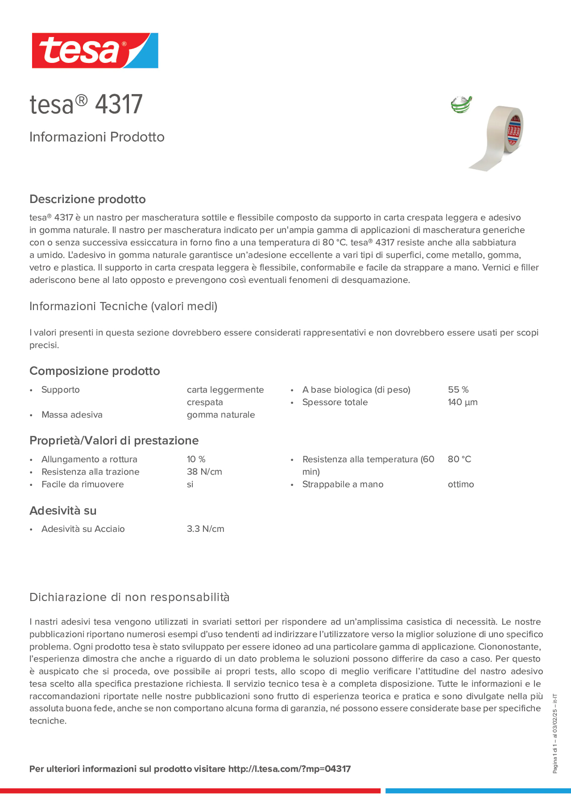 Product information_tesa® 04317_it-IT