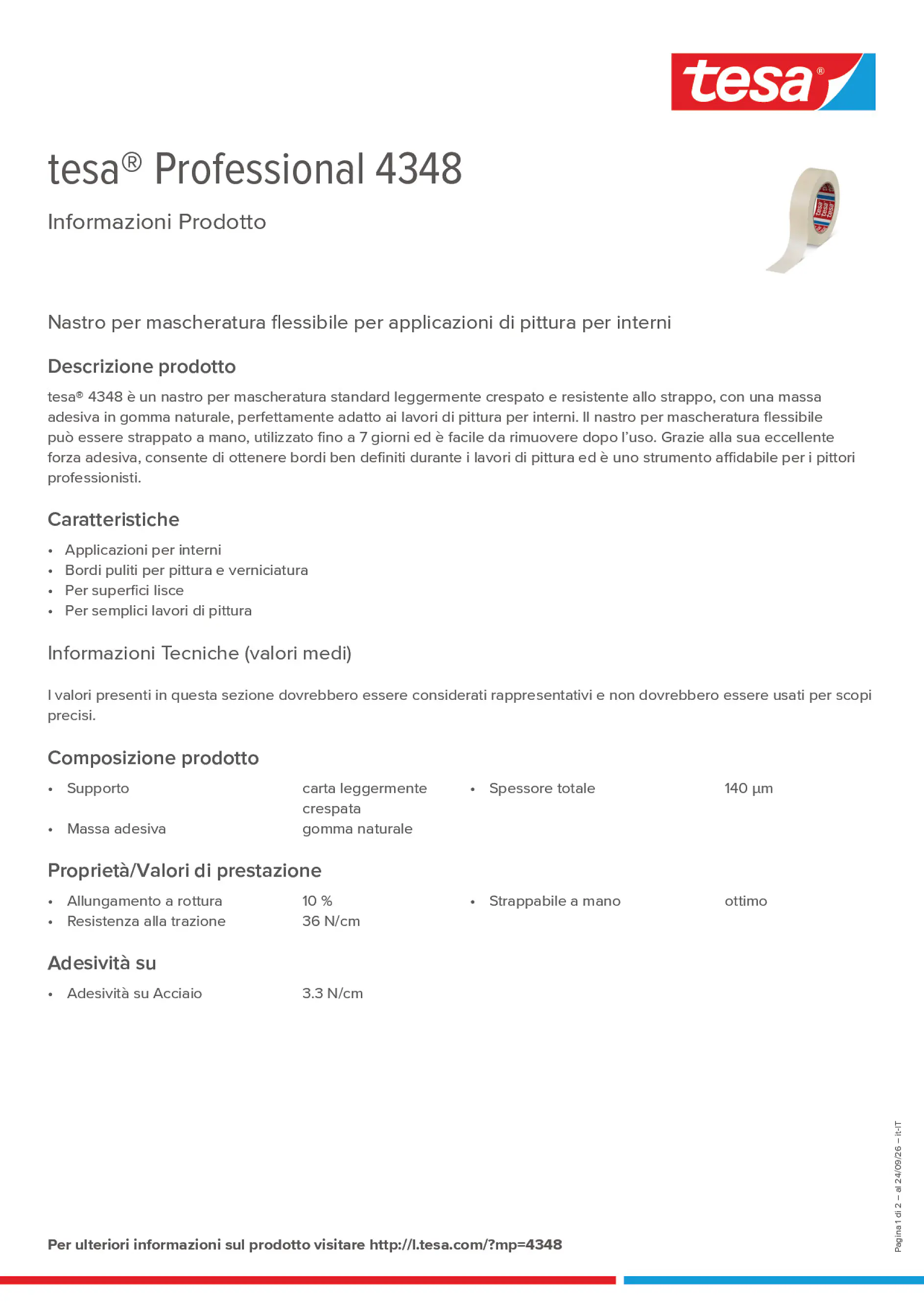Product information_tesa® Professional 04348_it-IT
