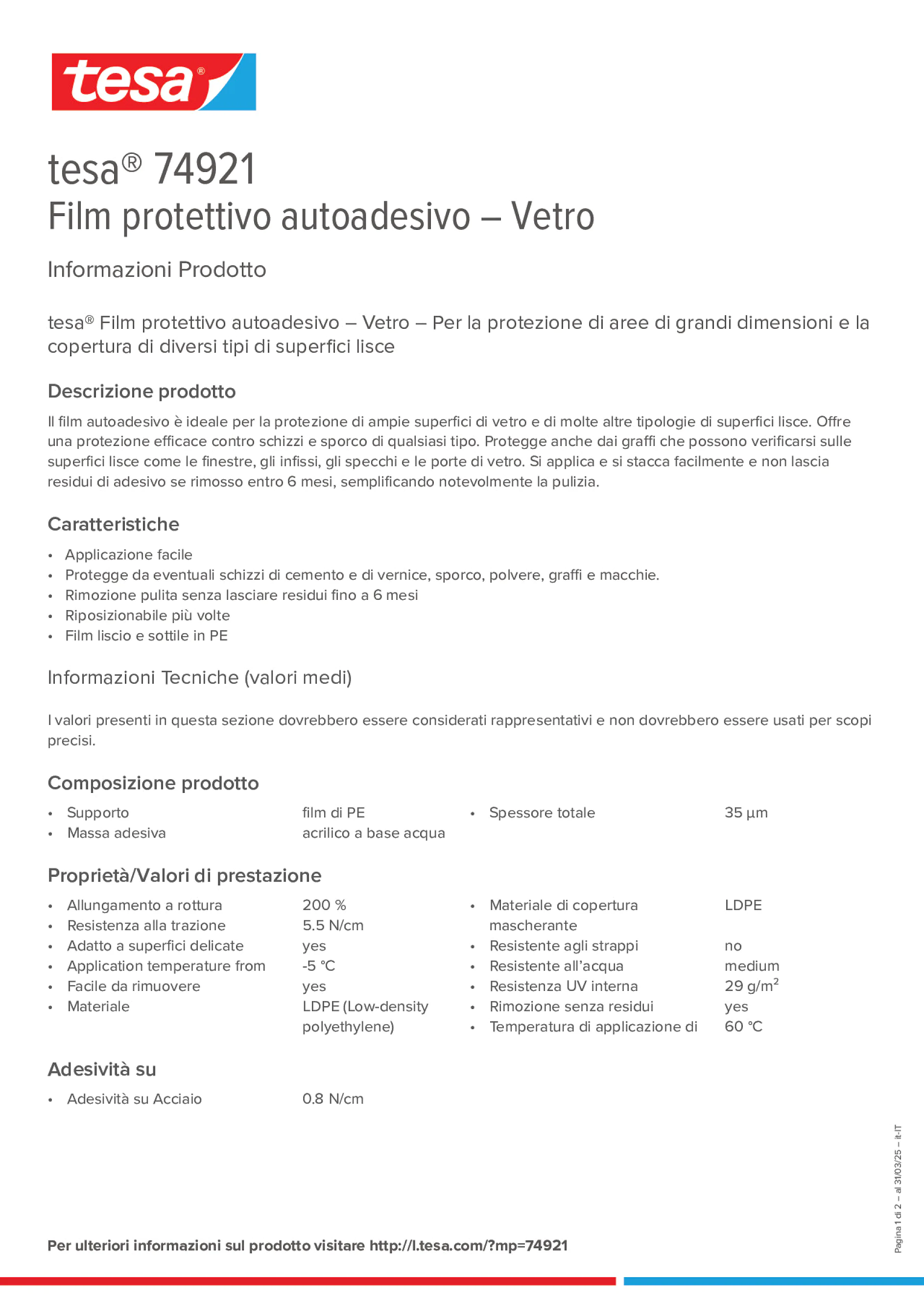 Product information_tesa® 74921_it-IT