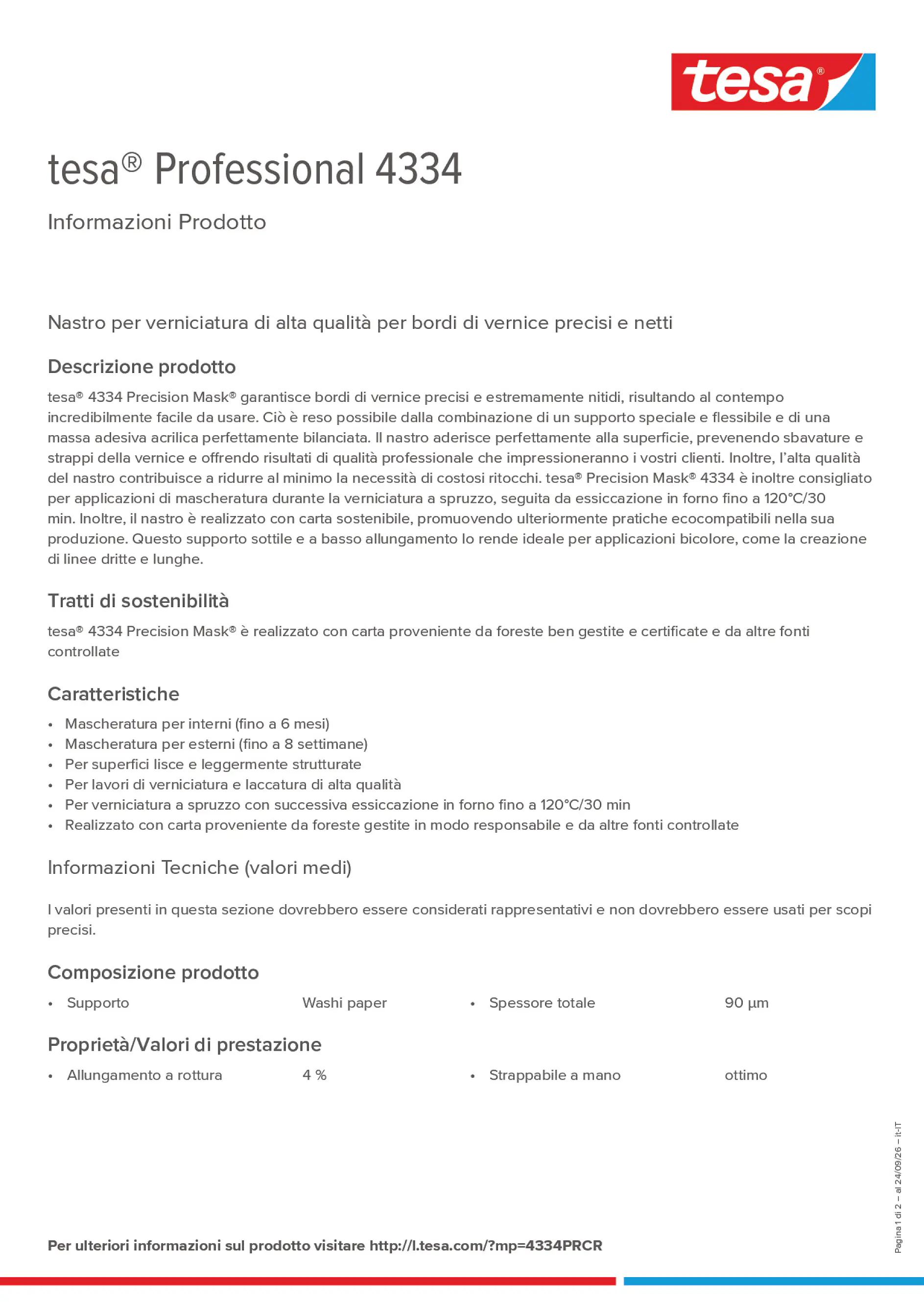 Product information_tesa® Professional 04334_it-IT