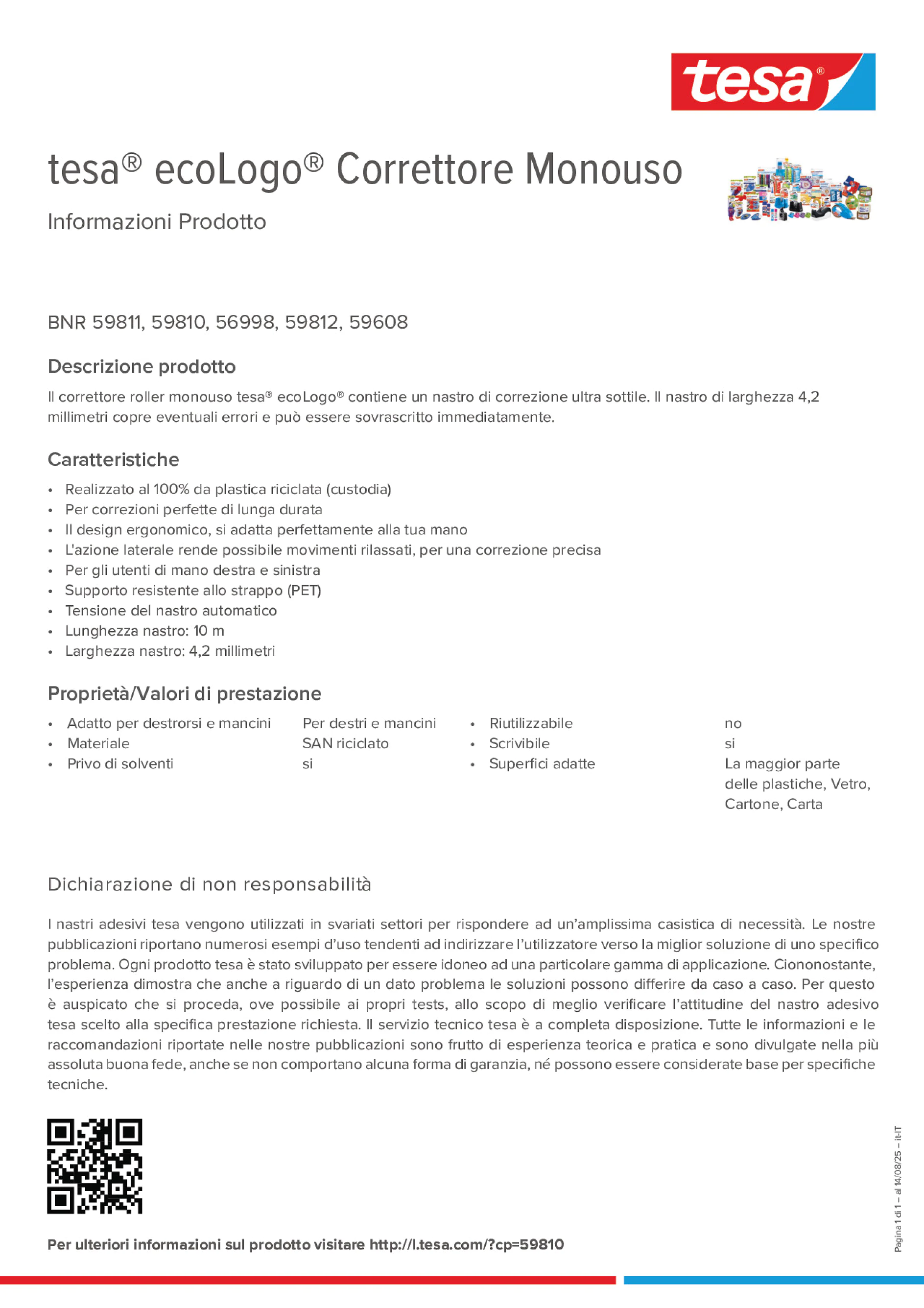 Product information_tesa® 56998_it-IT