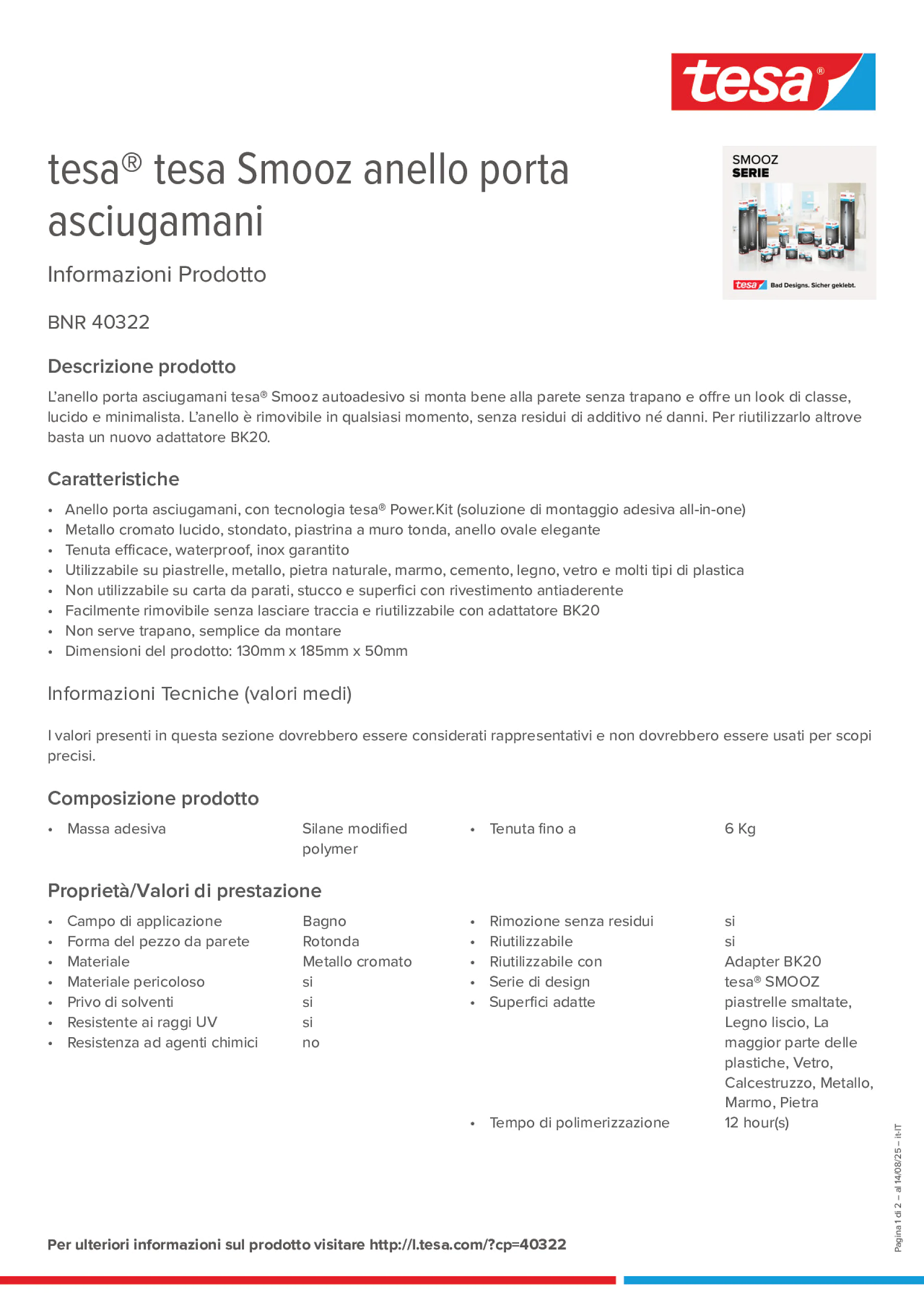 Product information_tesa® 40322_it-IT