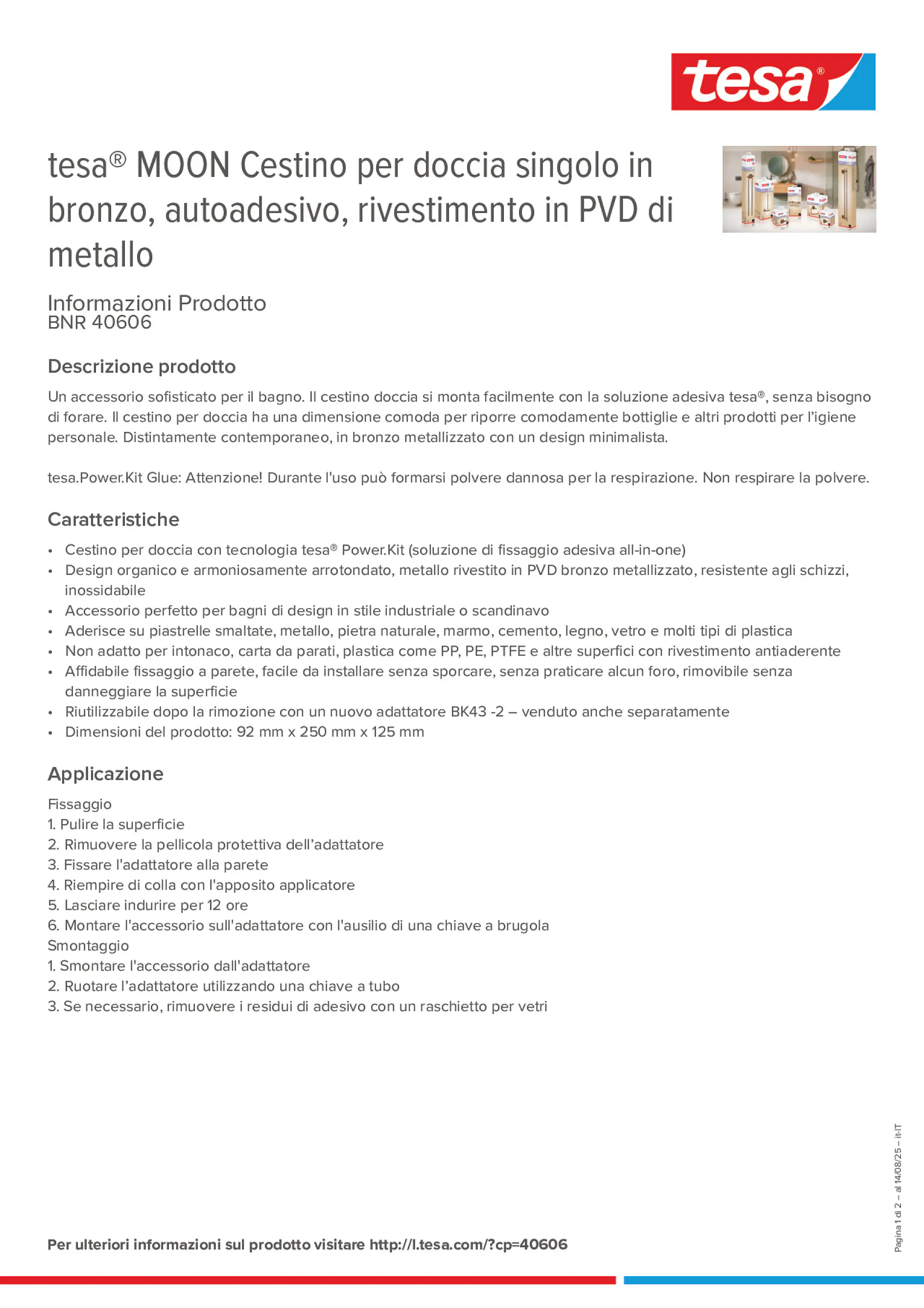 Product information_tesa® 40606_it-IT