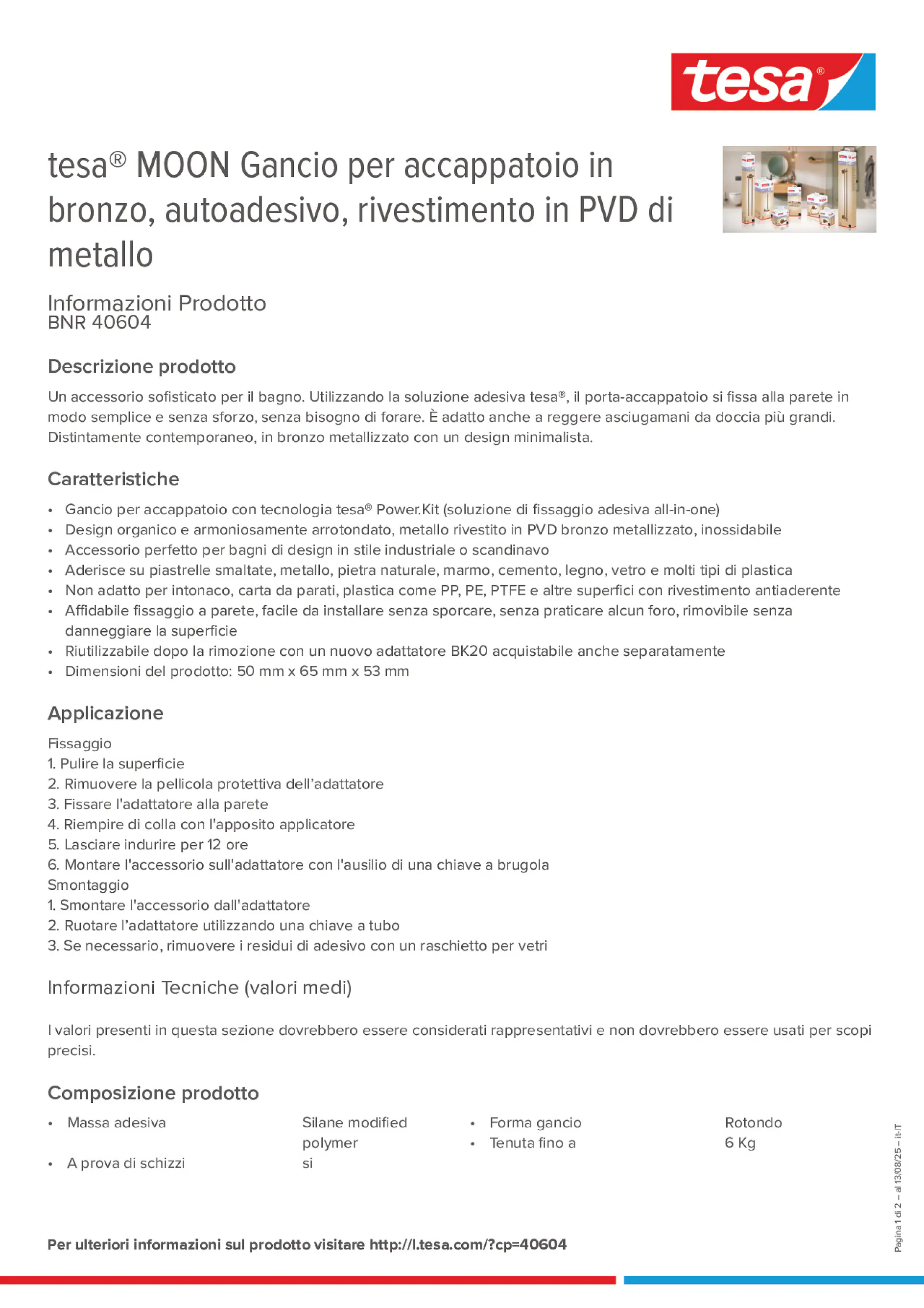 Product information_tesa® 40604_it-IT