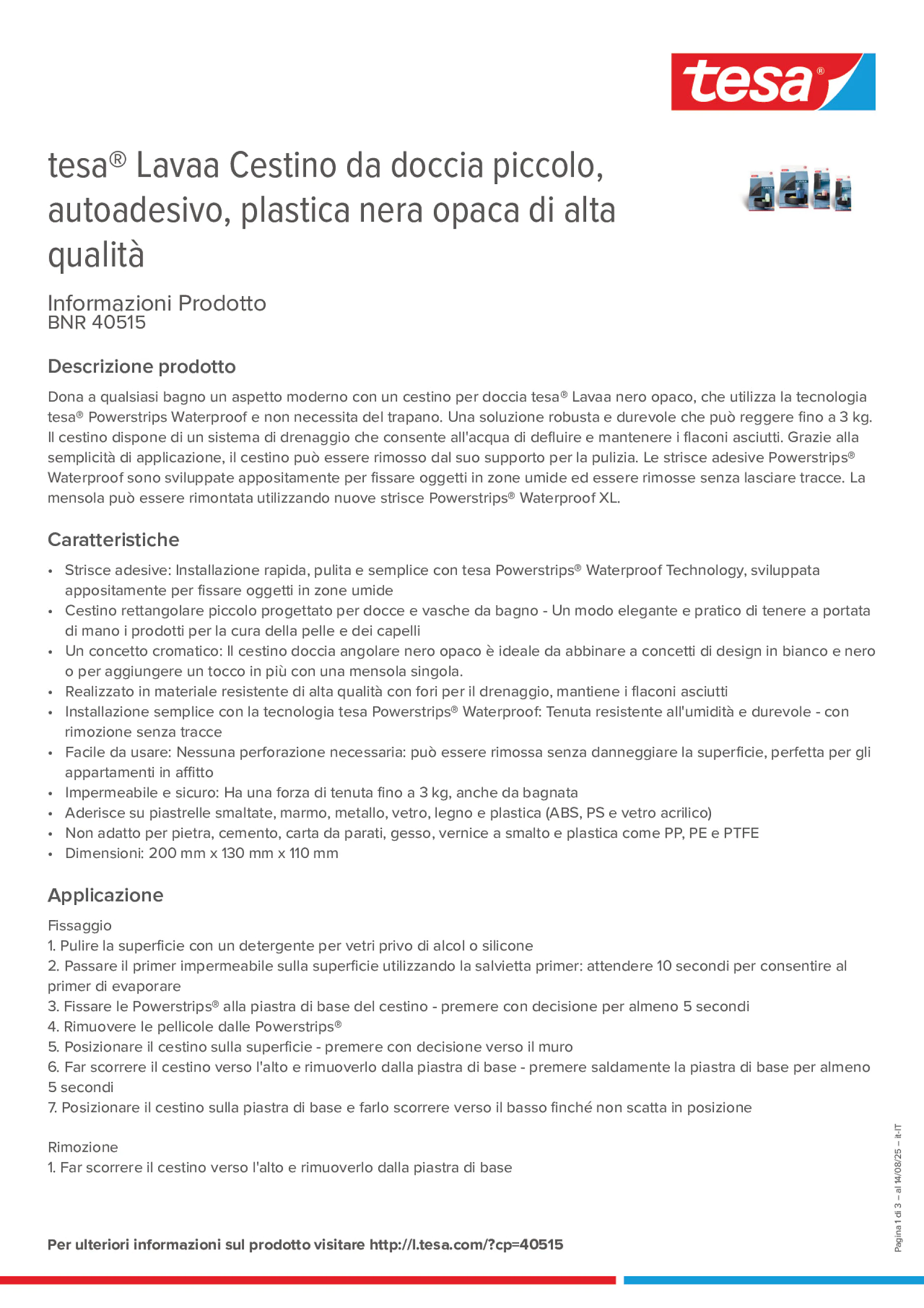 Product information_tesa® 40515_it-IT