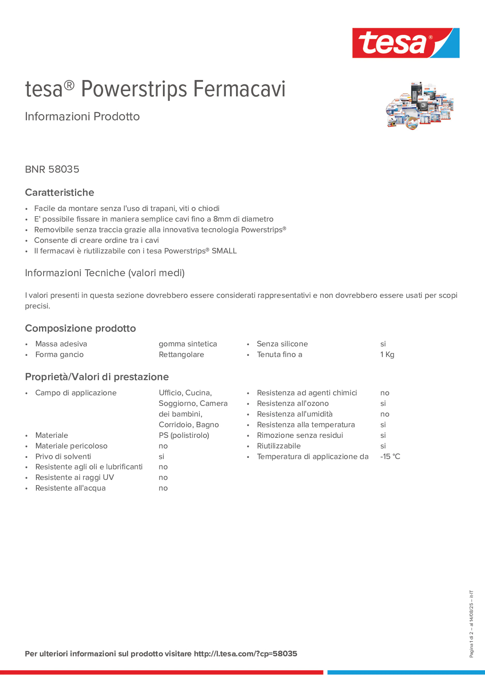 Product information_tesa® Powerstrips 58035_it-IT