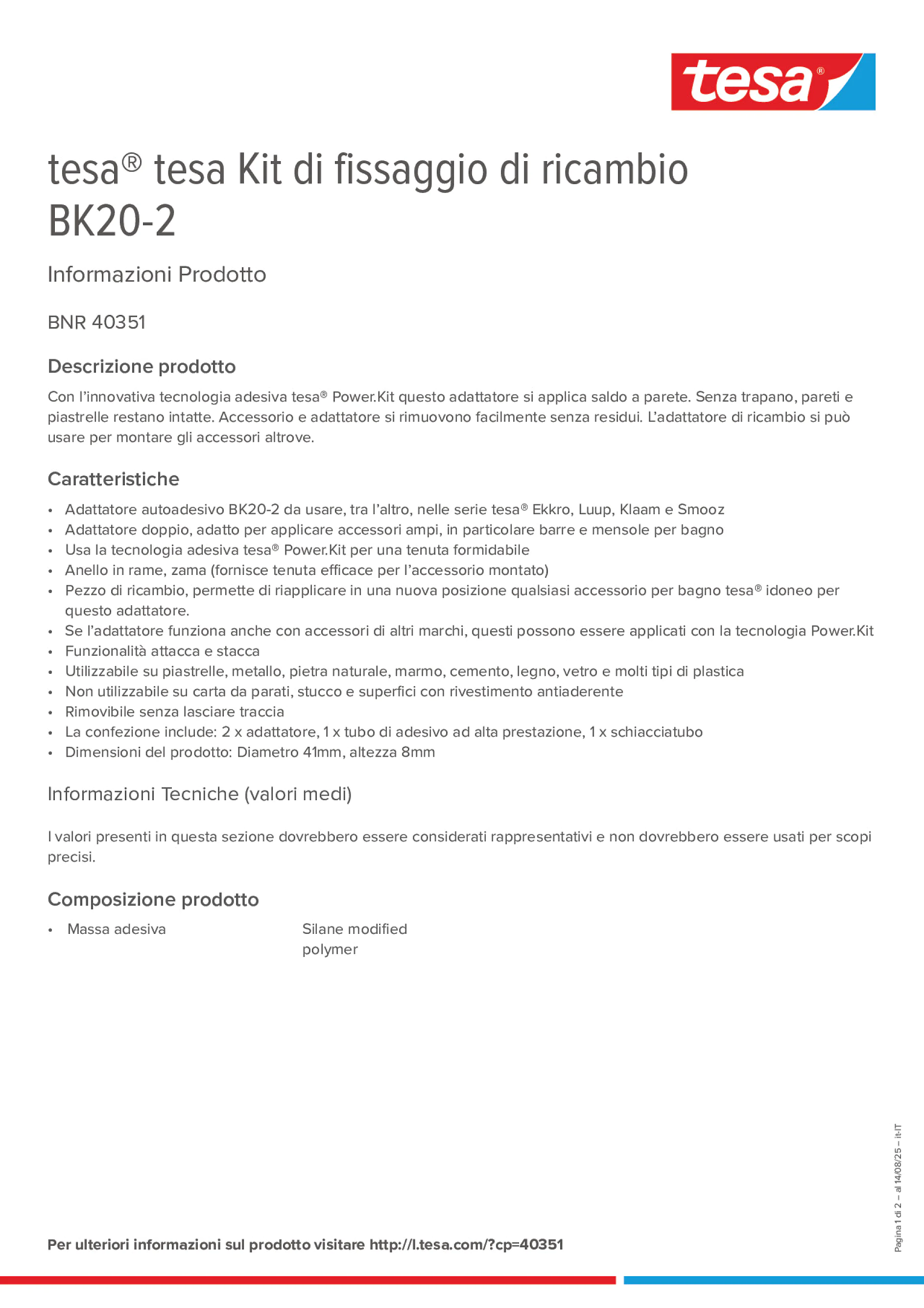 Product information_tesa® 40351_it-IT