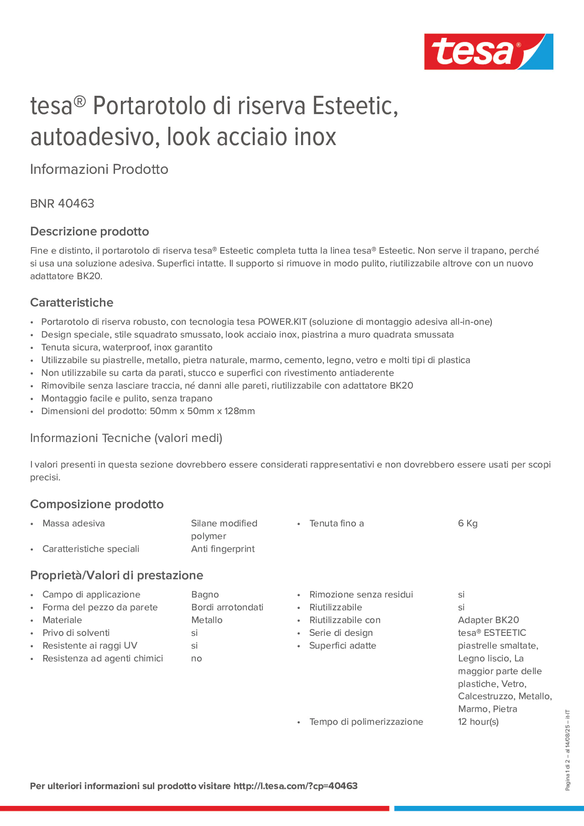 Product information_tesa® 40463_it-IT