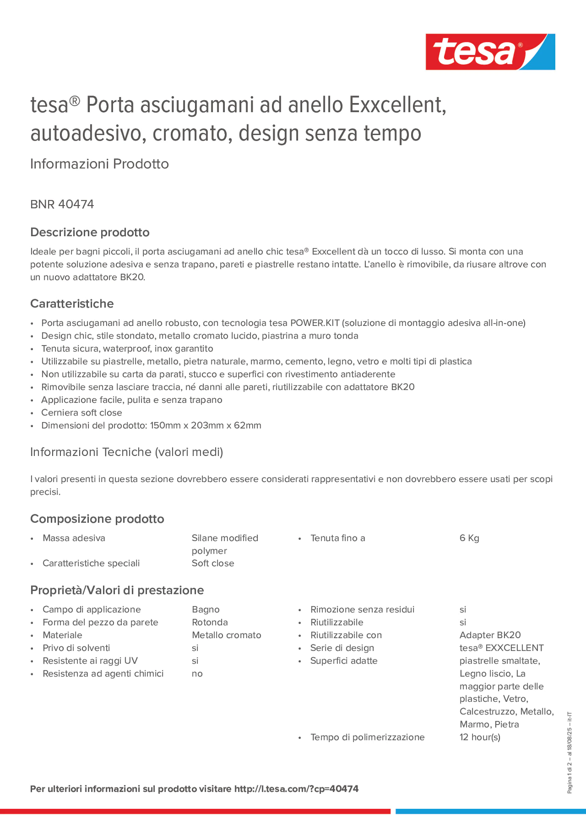 Product information_tesa® 40474_it-IT