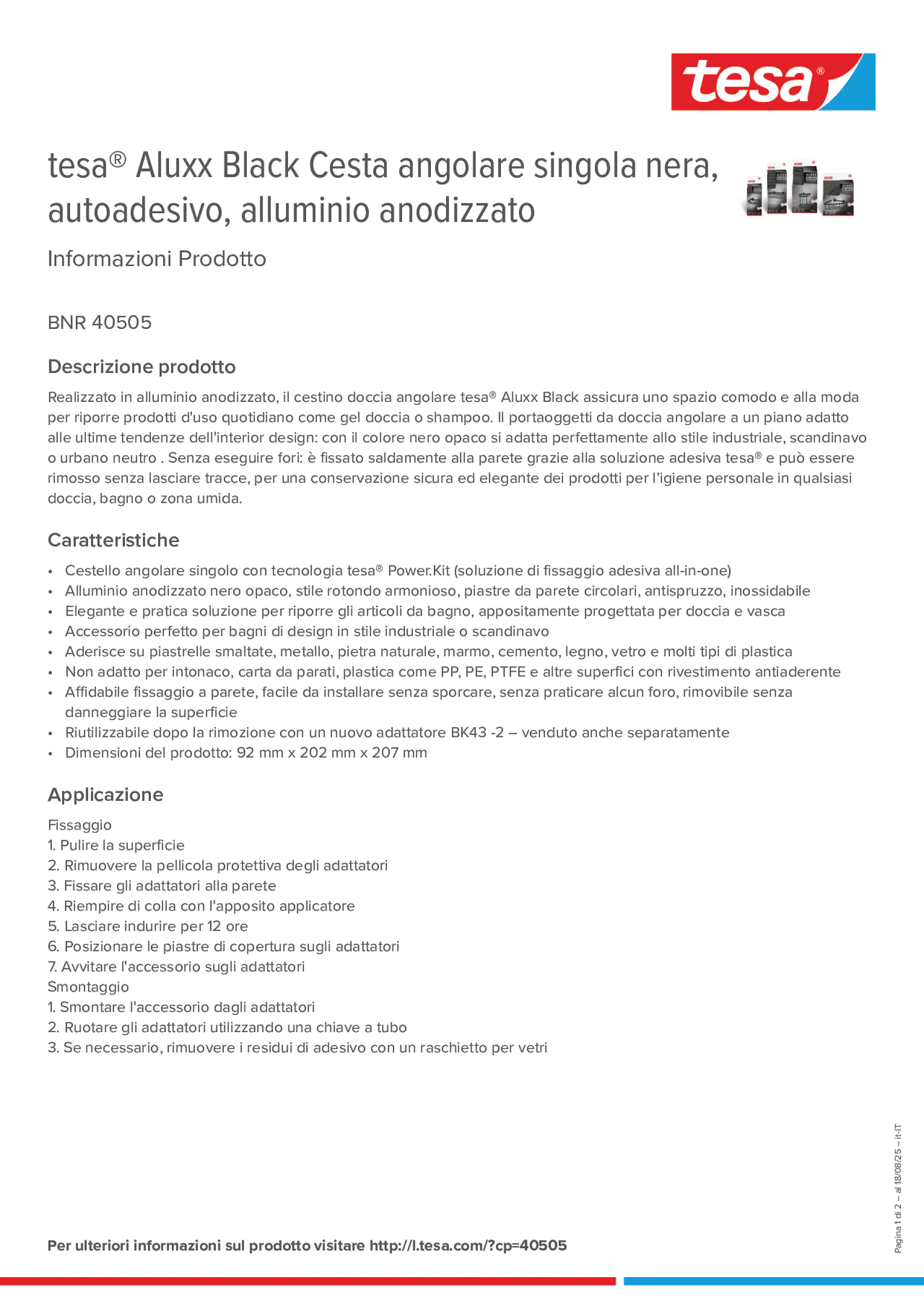 Product information_tesa® 40505_it-IT