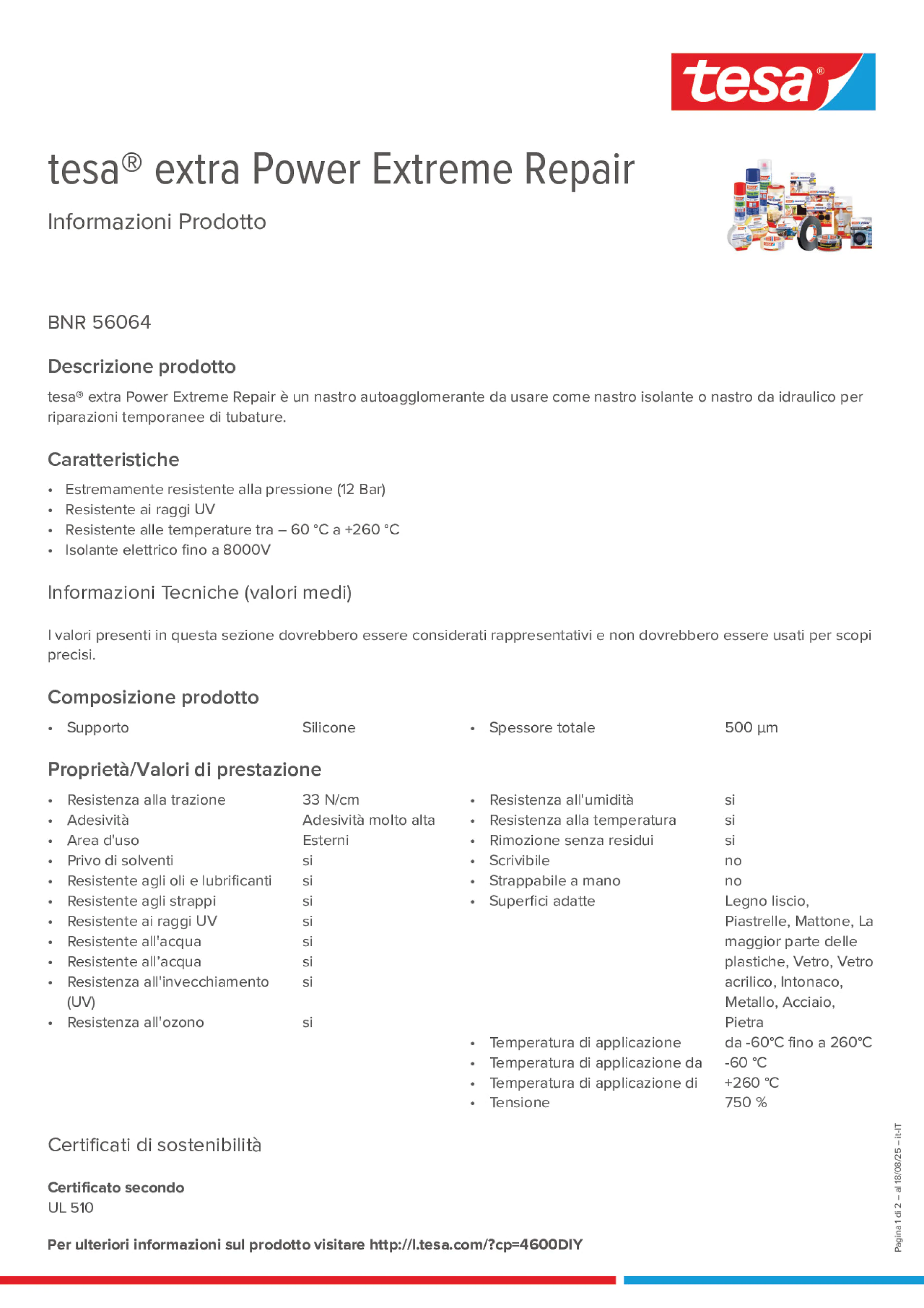 Product information_tesa® extra Power 56064_it-IT