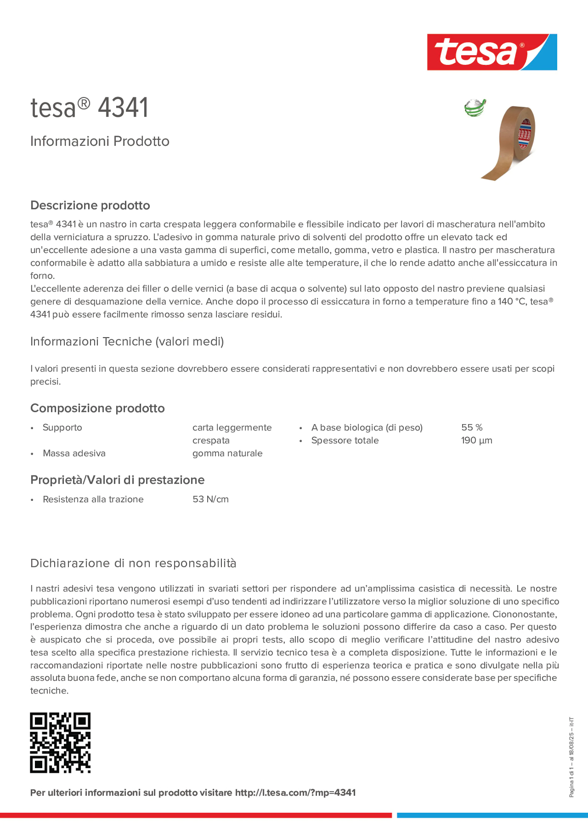 Product information_tesa® 4341_it-IT