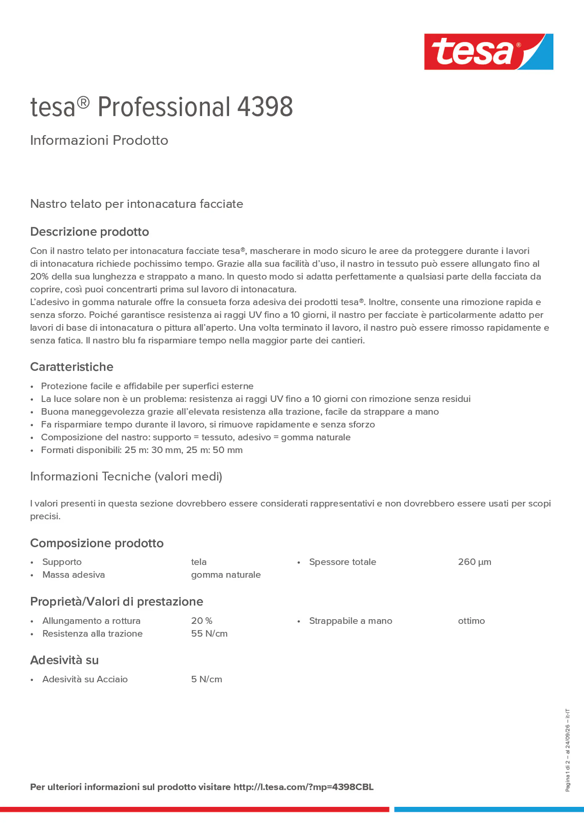 Product information_tesa® Professional 04398_it-IT