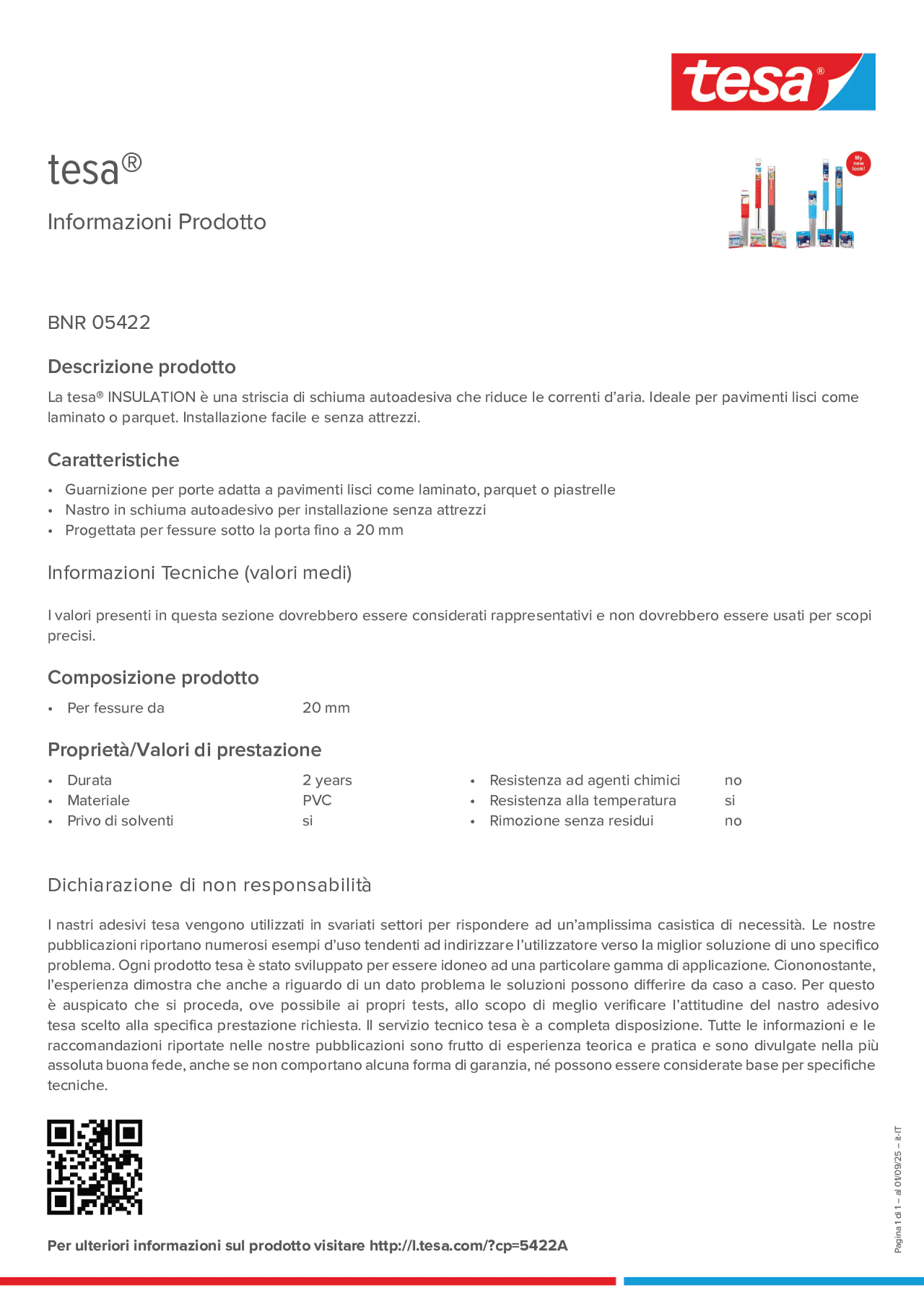 Product information_tesa® 05422_it-IT