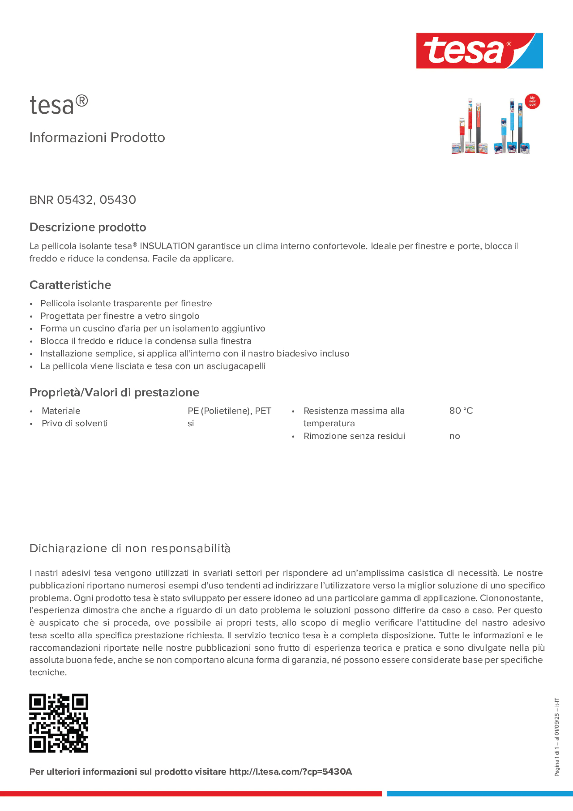 Product information_tesa® 05432_it-IT