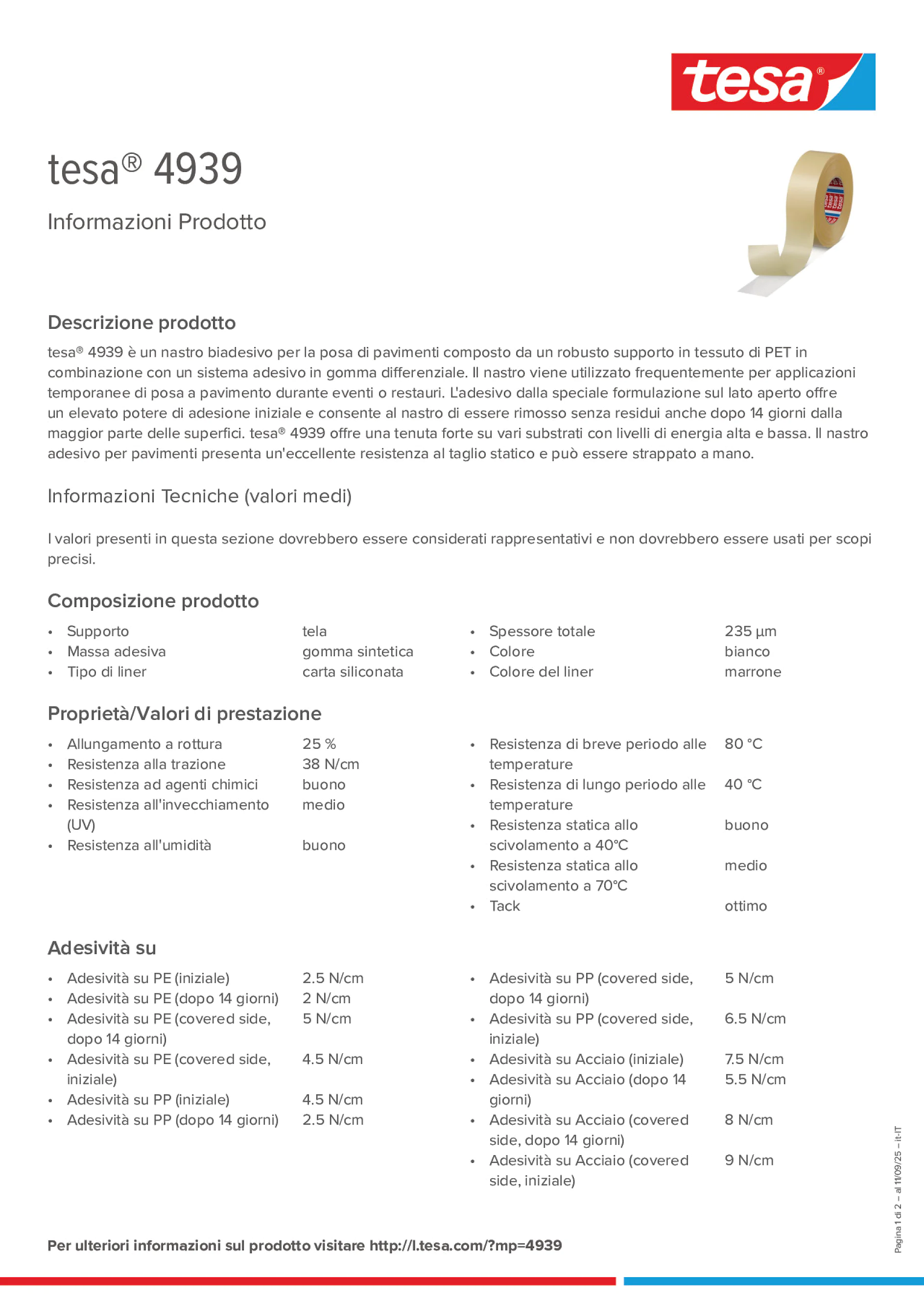 Product information_tesa® 4939_it-IT