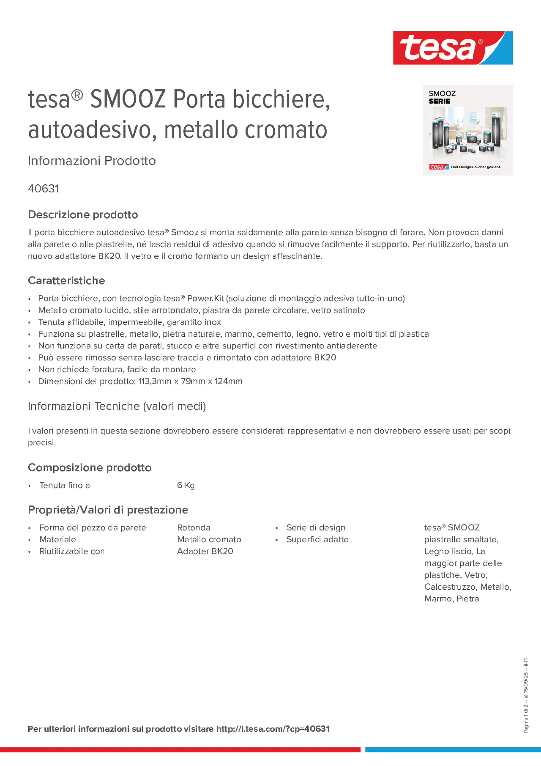 Product information_tesa® 40631_it-IT