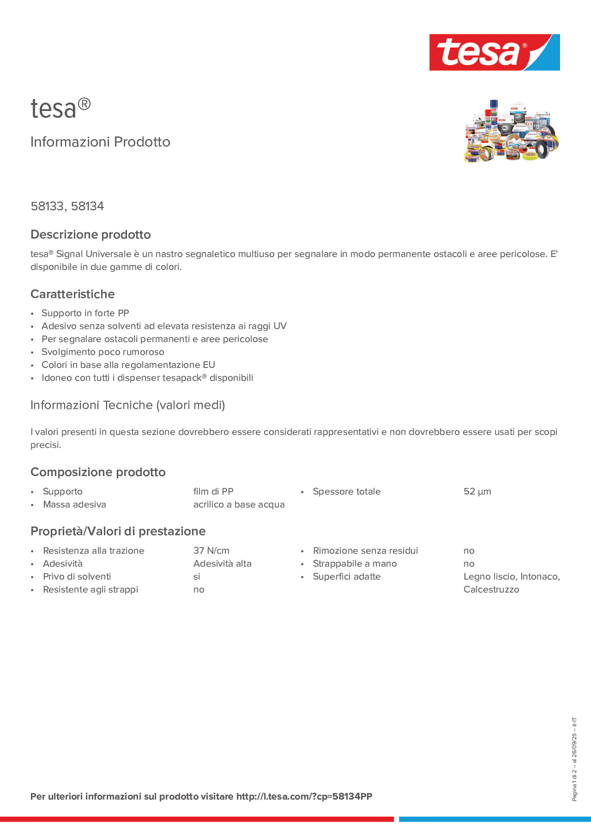 Product information_tesa® 58133_it-IT