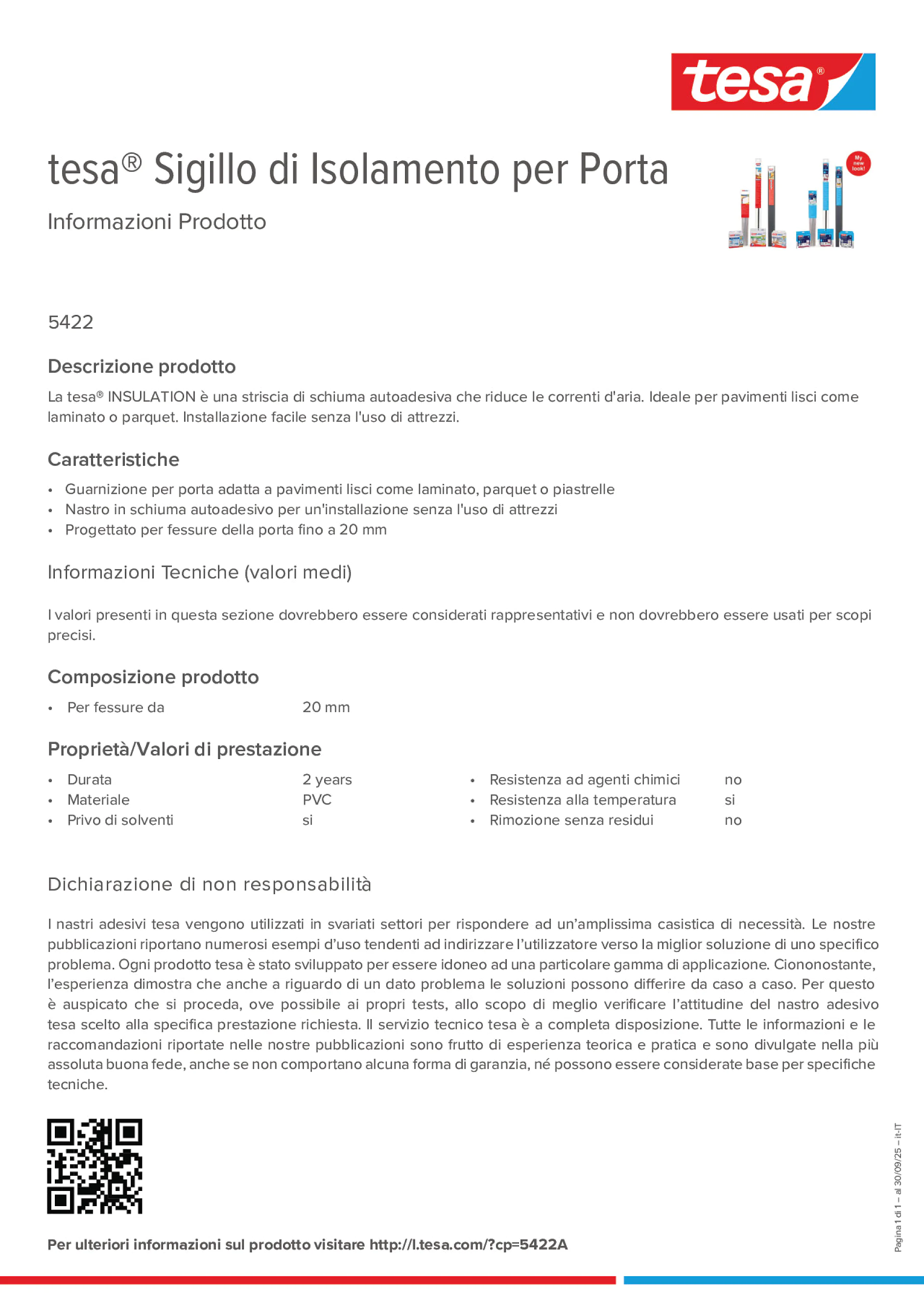 Product information_tesa® 05422_it-IT