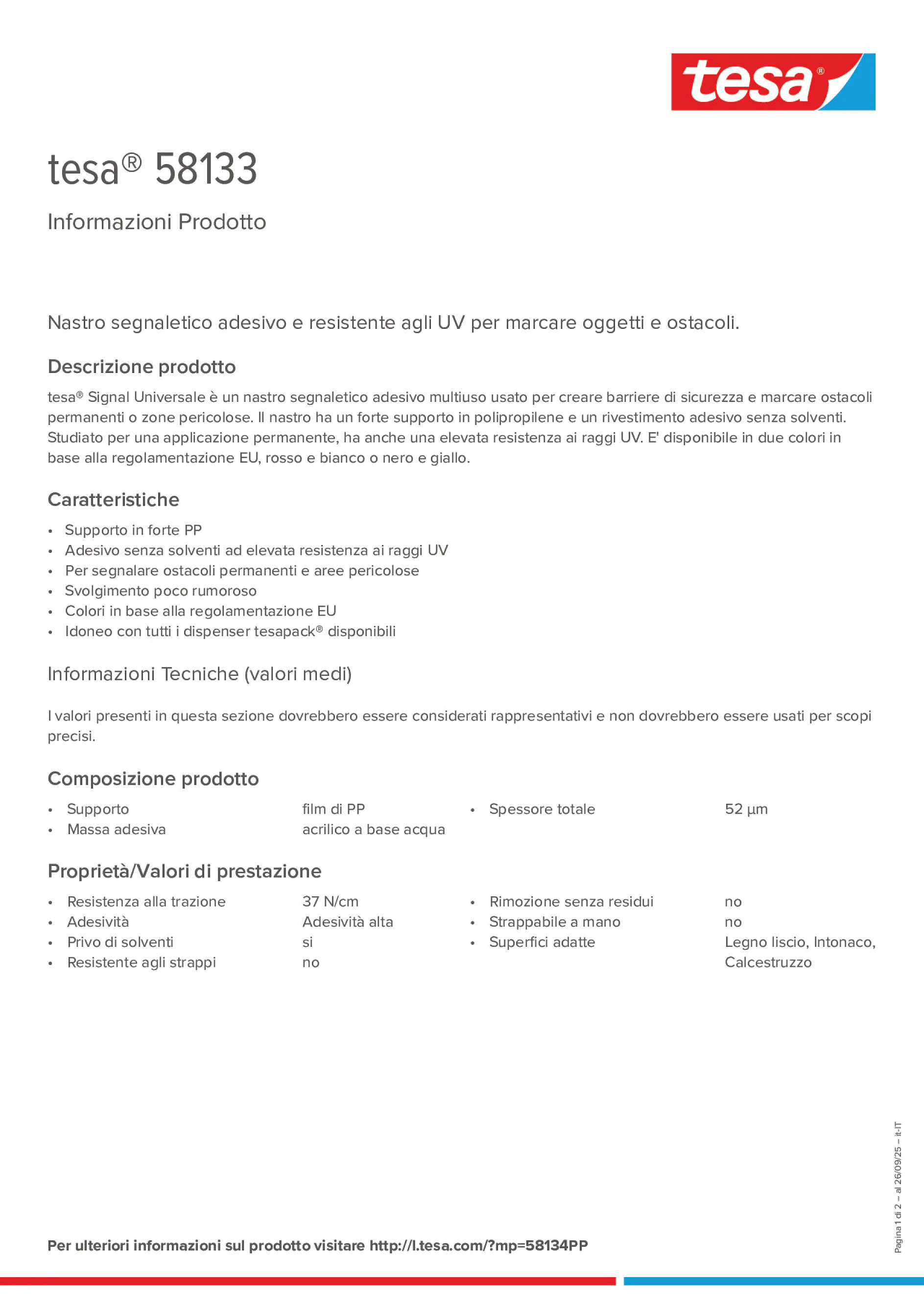 Product information_tesa® 58133_it-IT