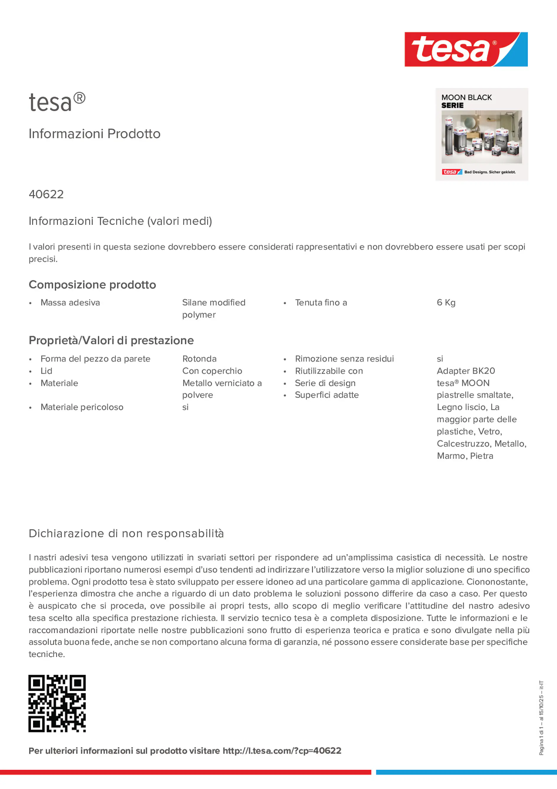 Product information_tesa® 40622_it-IT
