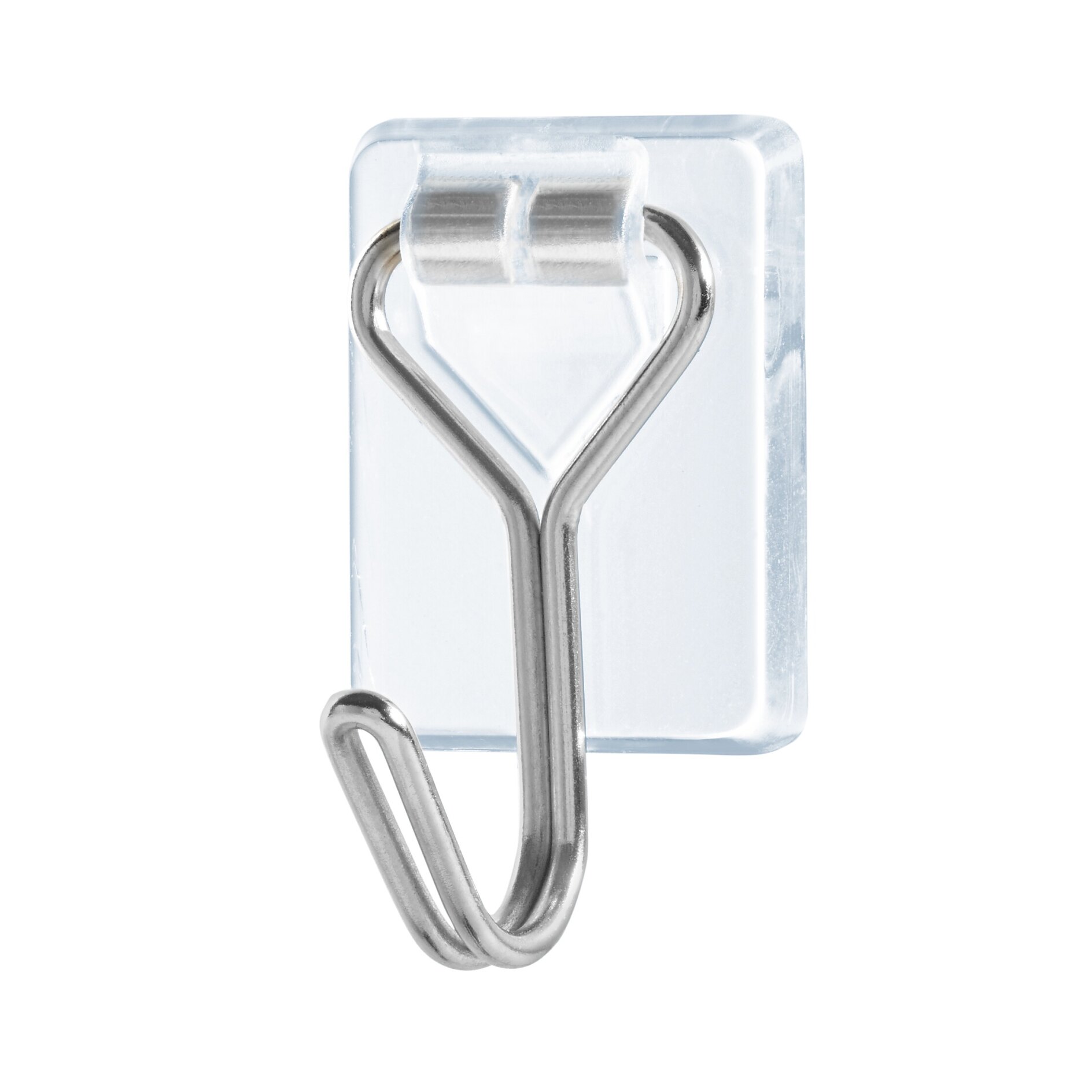 Tesa Powerstrips® Gancio Impermeabile, Argento, 59701, Per Bagno E Cucina, Rimovibile
