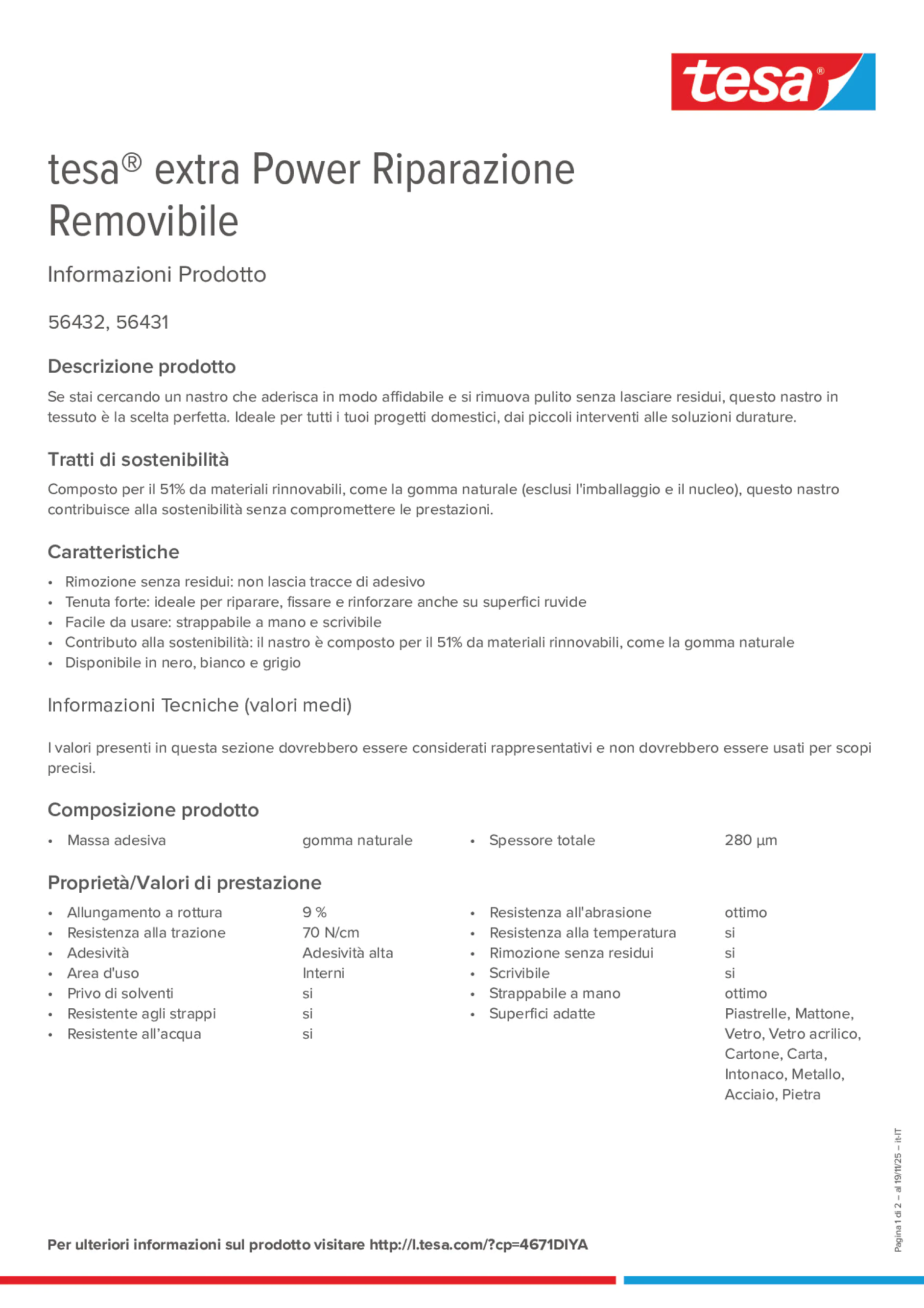 Product information_tesa® extra Power 56432_it-IT