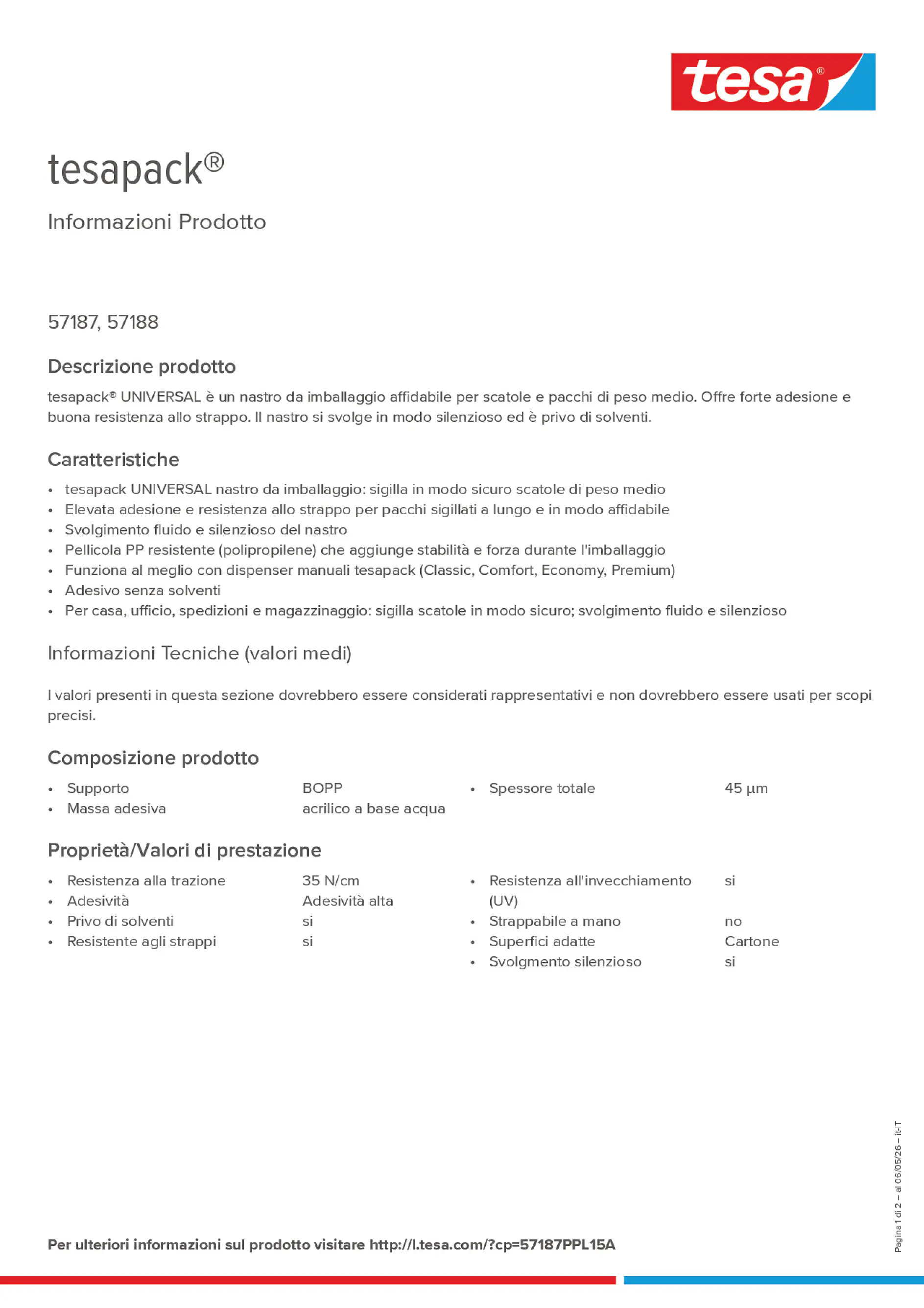 Product information_tesapack® 57187PPL15A_it-IT